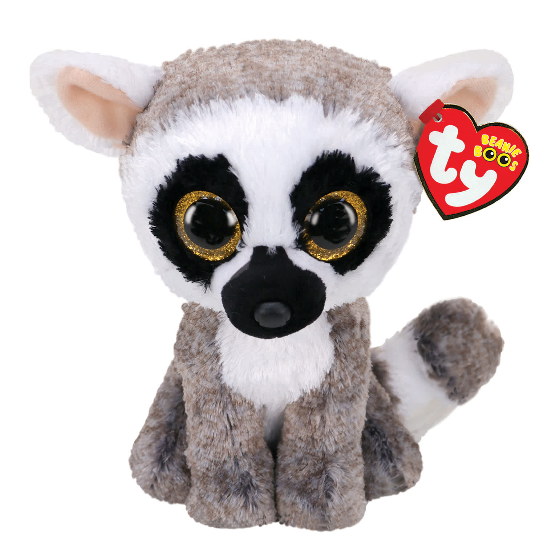 Ty Beanie Boos Linus The Lemur