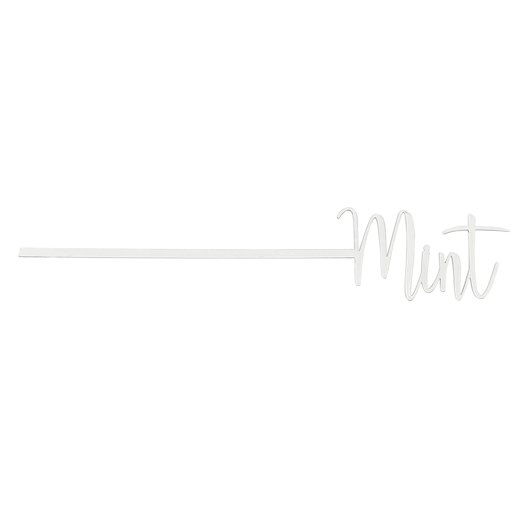 Honeybloom Mint Metal Herb Marker, 10"