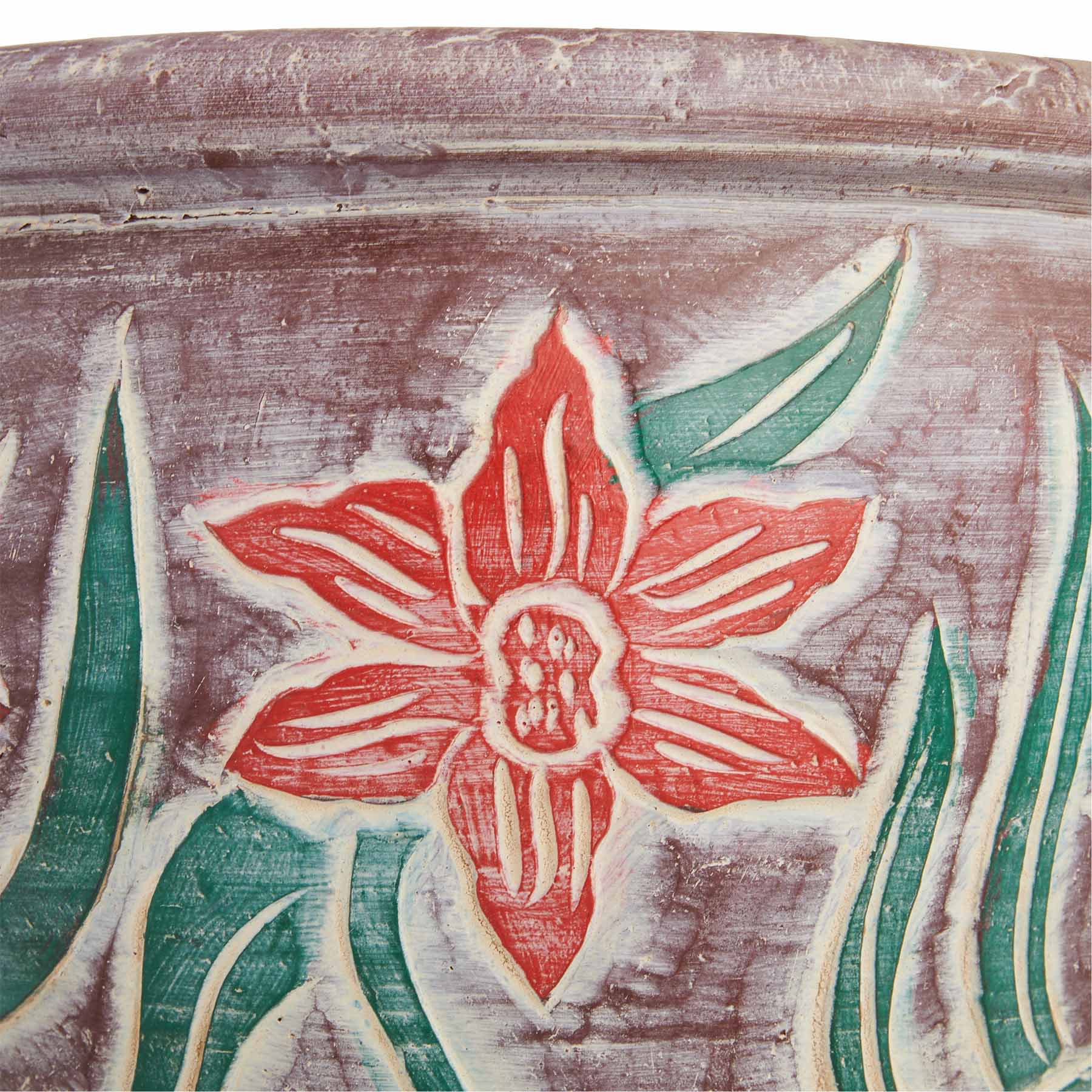 Thai Flower Outdoor Planter, Small