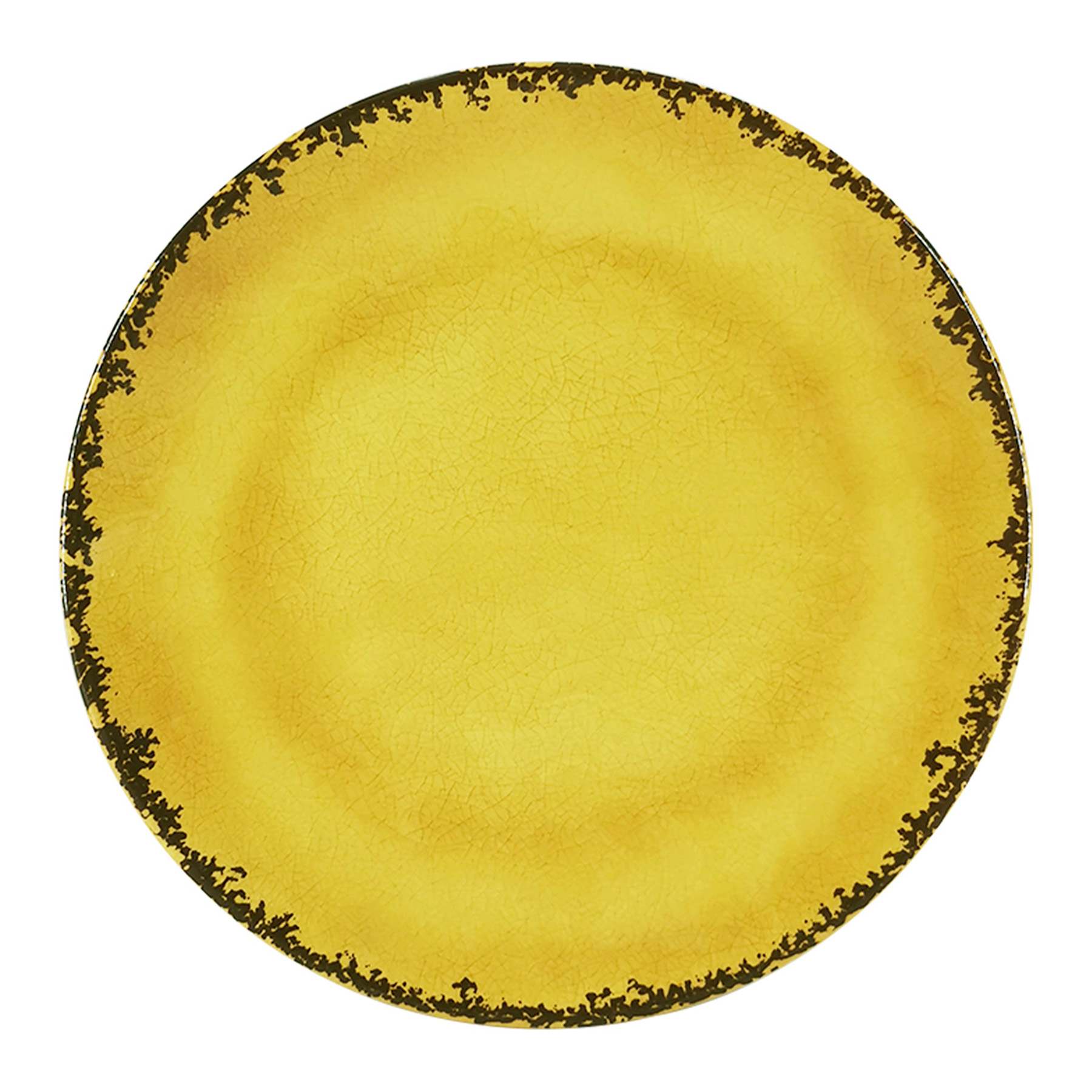 Honeybloom Yellow Melamine Salad Plate, 9"
