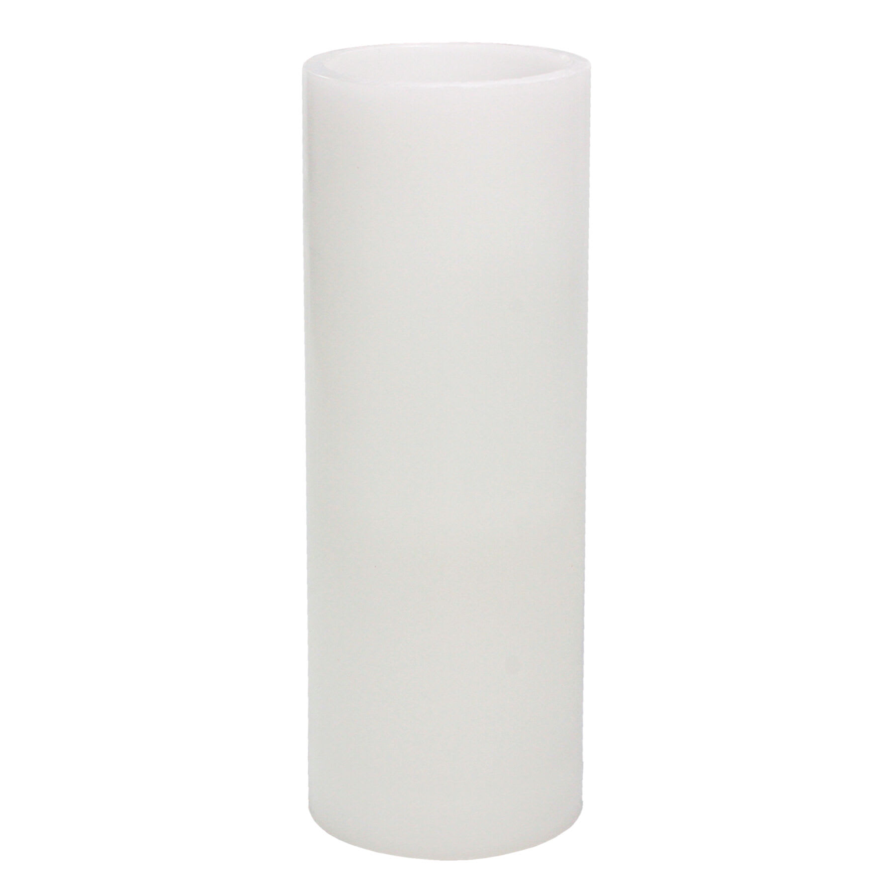 White LED Flameless Pillar Candle, 3x8