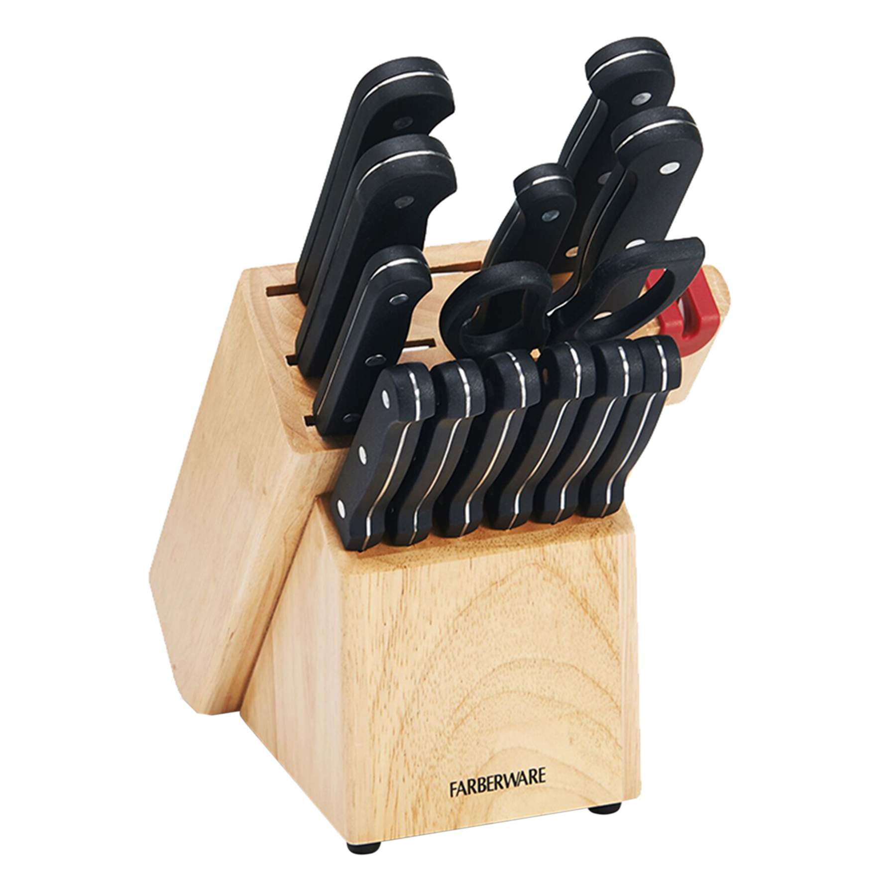 Farberware 14-Piece Cutlery Set, Black