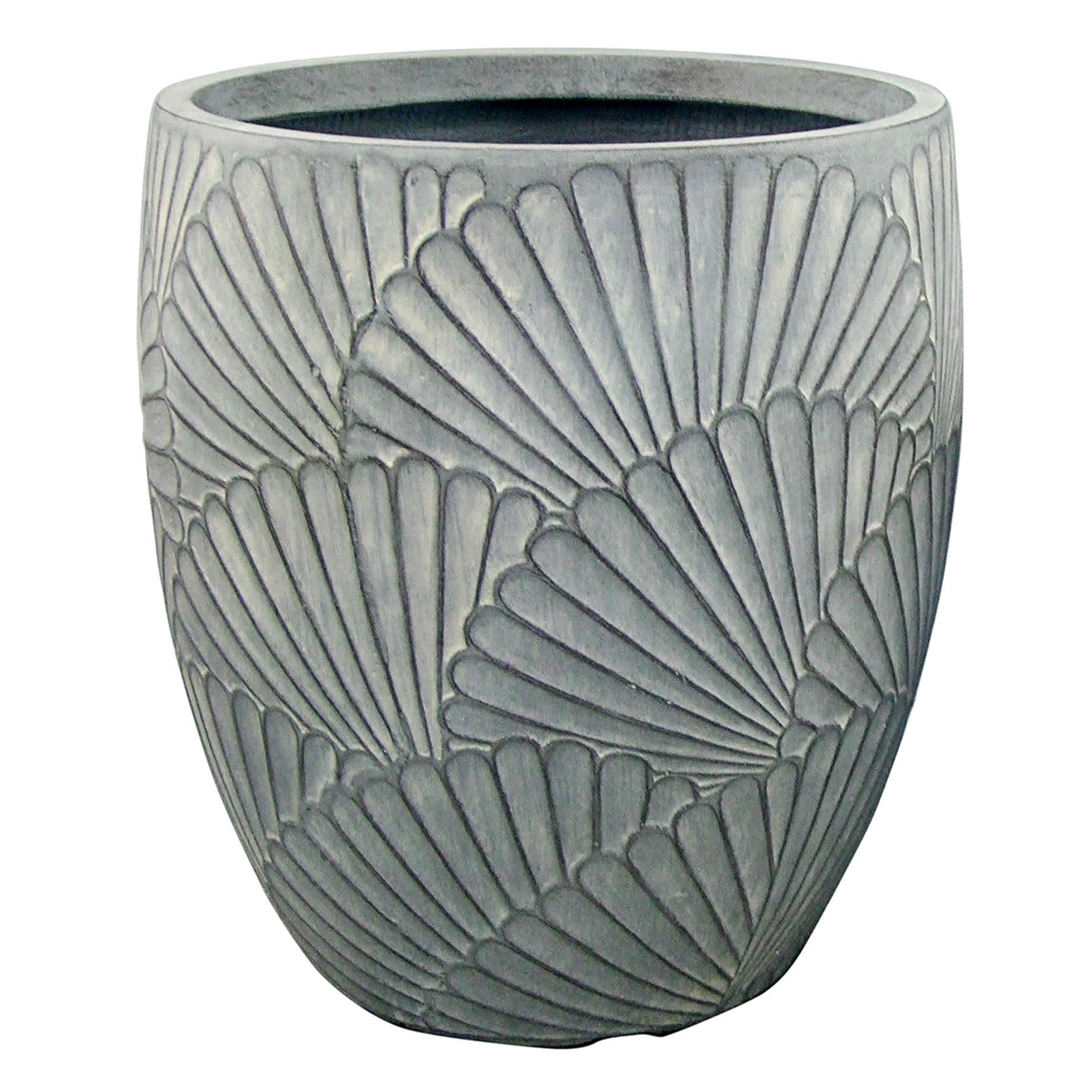 Found & Fable Silver Leaf Outdoor Planter, 18"