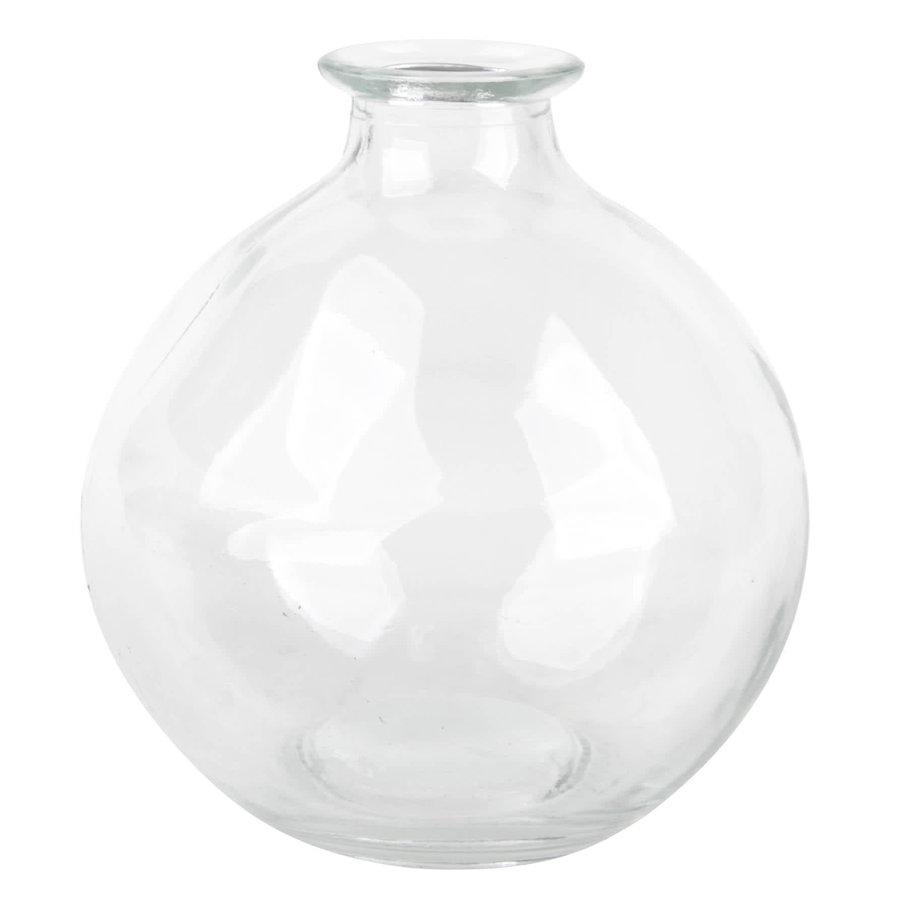 Clear Glass Bud Vase, 5"