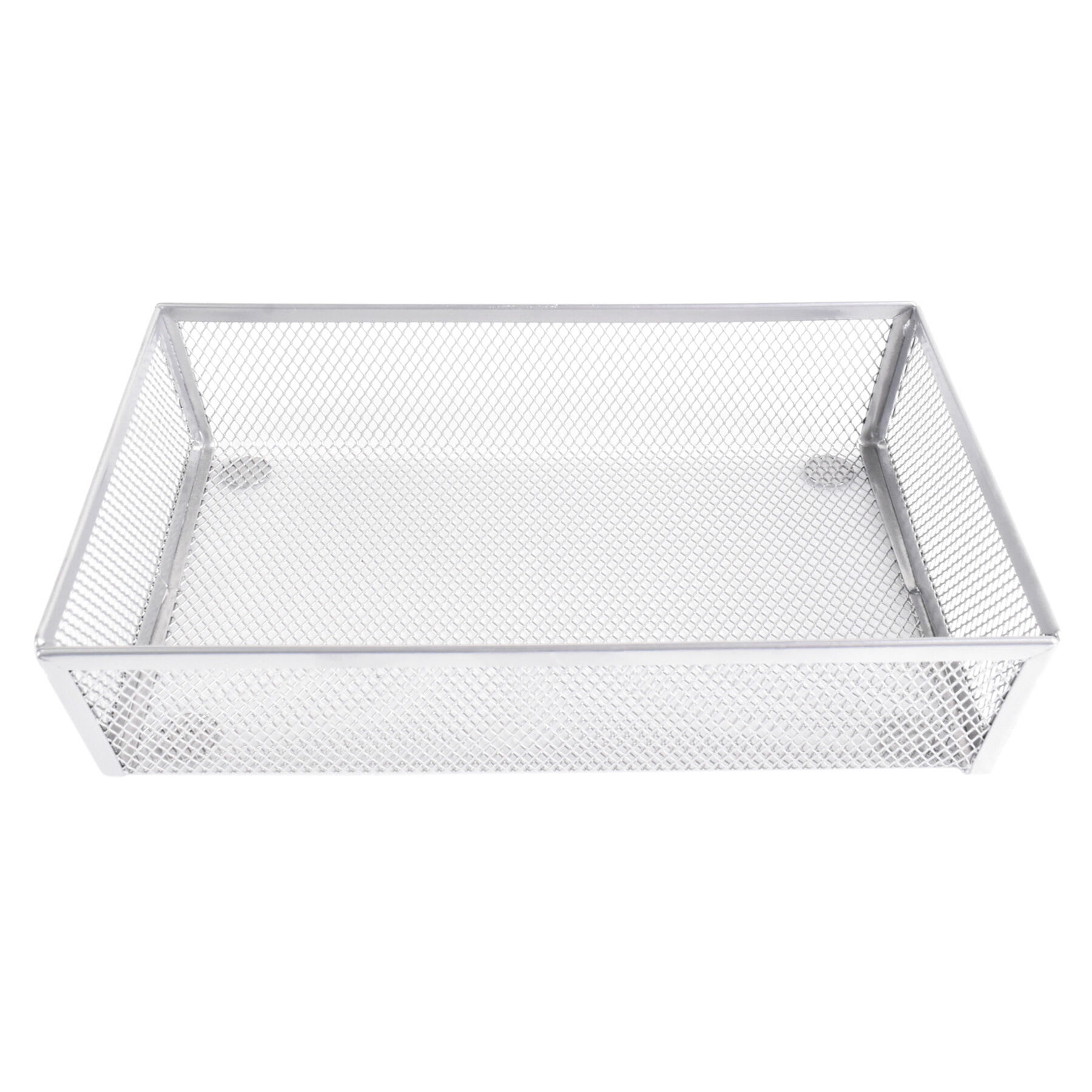 Silver Metal Mesh Drawer Organizer, 6x9