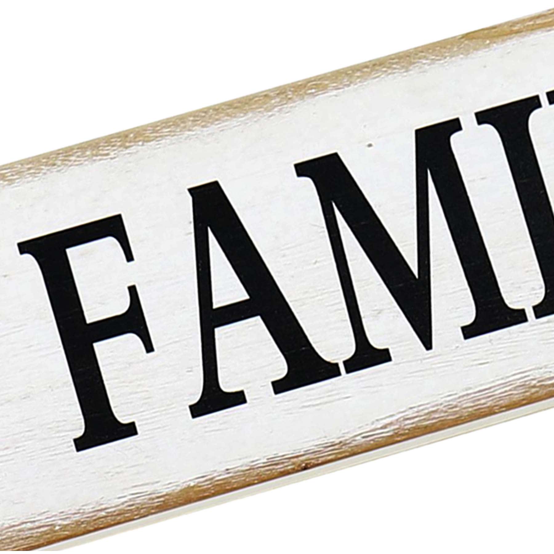 Family Wooden Wall Sign, 16x5