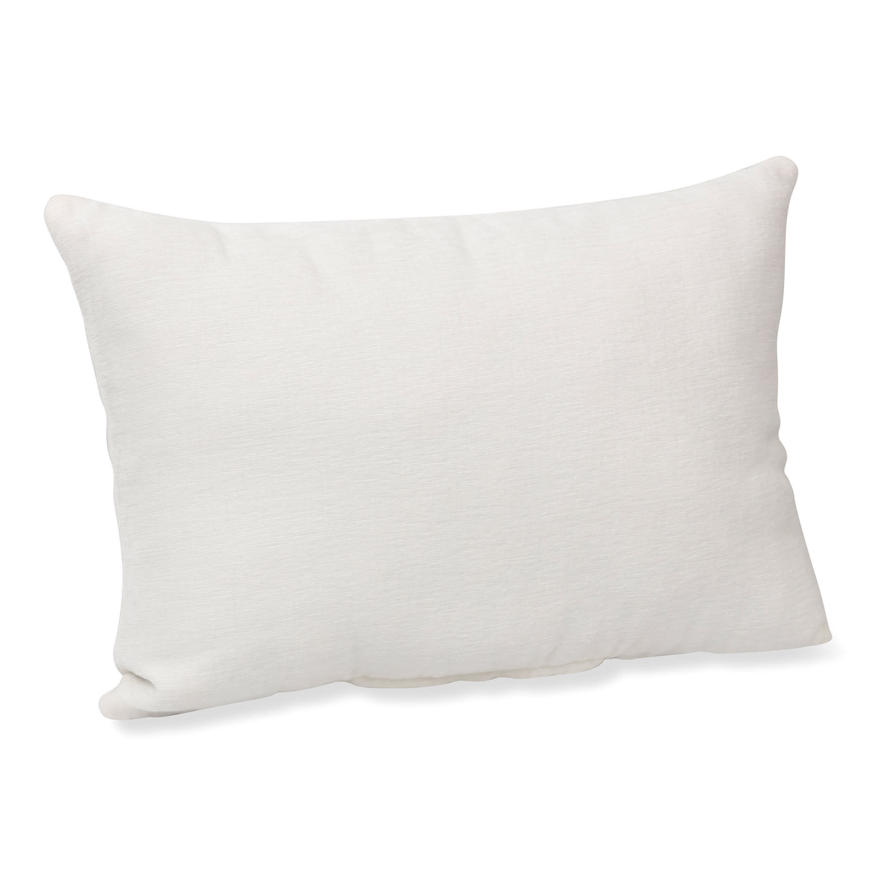 Reese Ivory Chenille Throw Pillow, 14x20