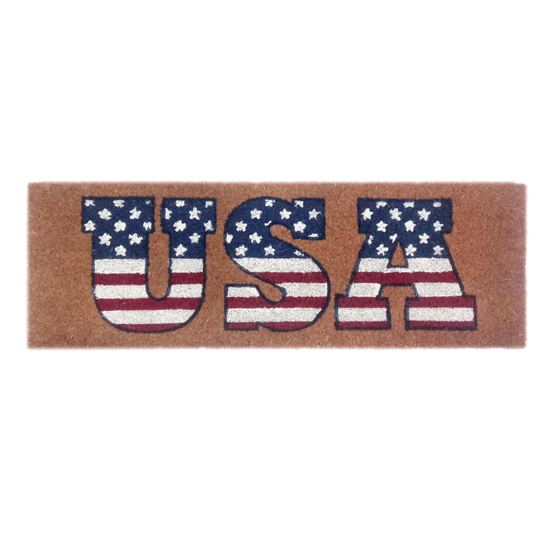 Patriotic Americana USA Coir Mat, 10x30
