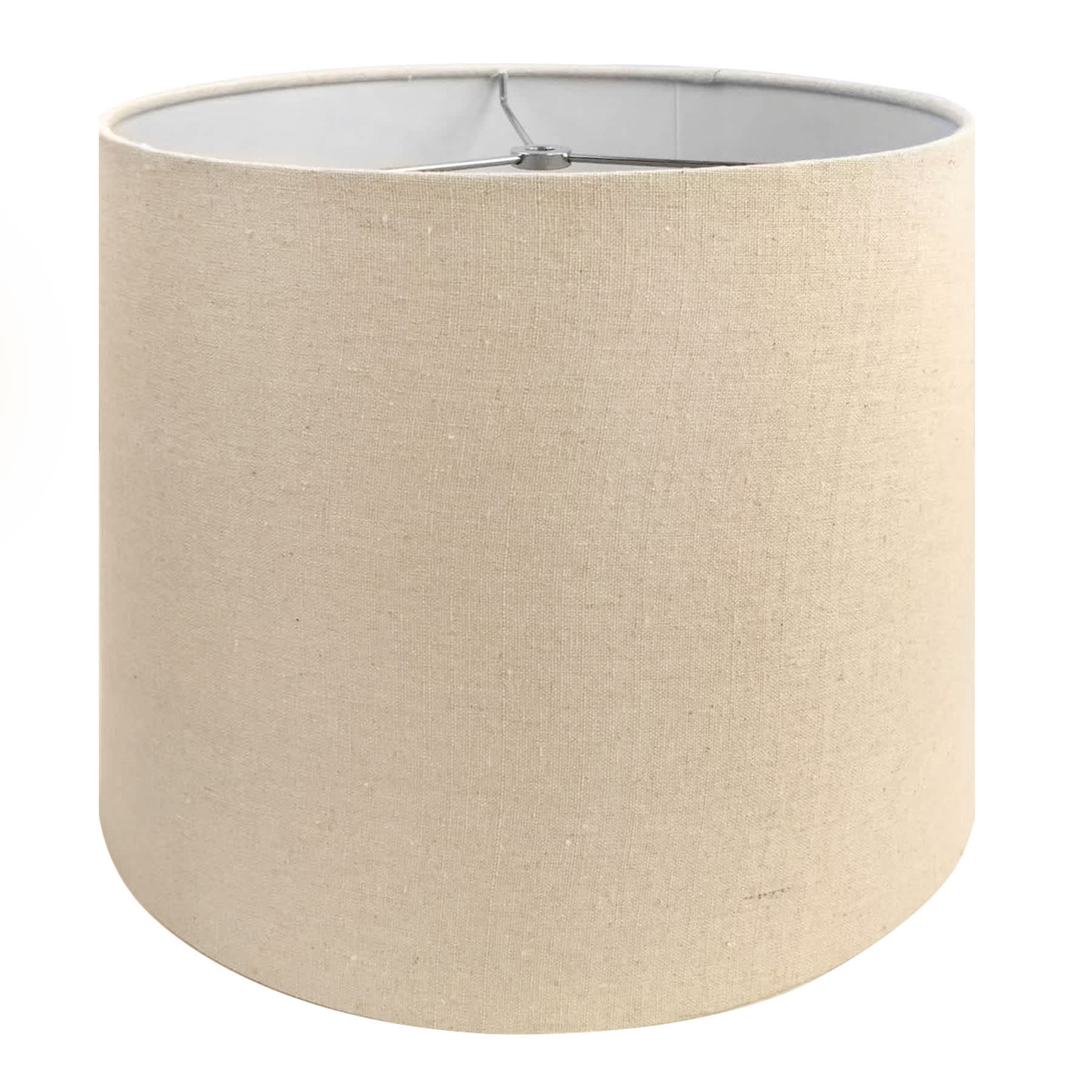 Light Tan Tapered Drum Medium Table Lamp Shade, 12x14x10