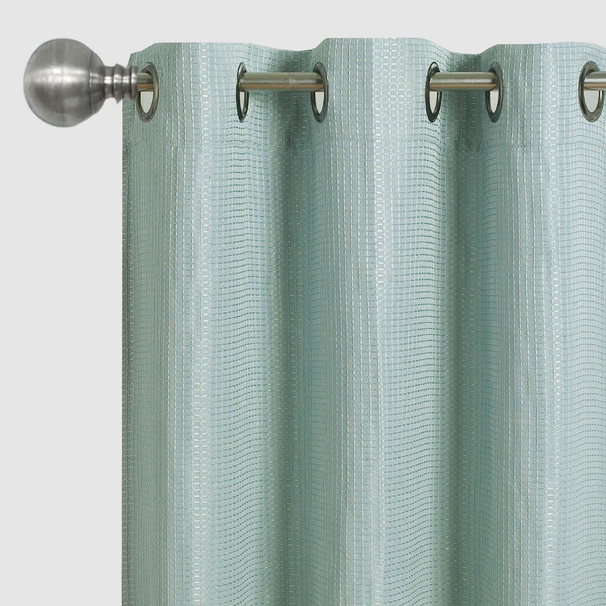 Morisson Blue Blackout Grommet Curtain Panel, 84"