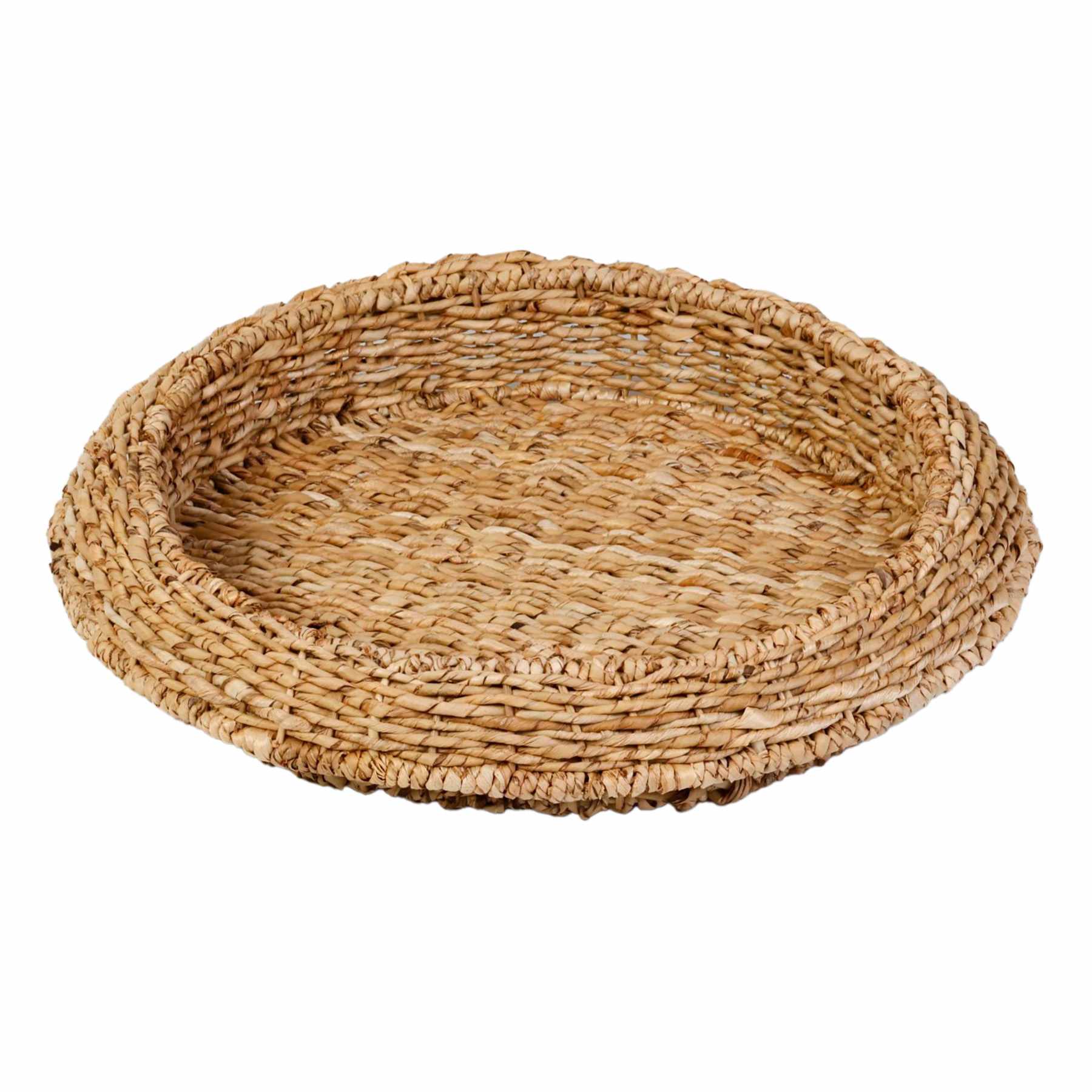 Banucan Round Decorative Tray, 18.75"
