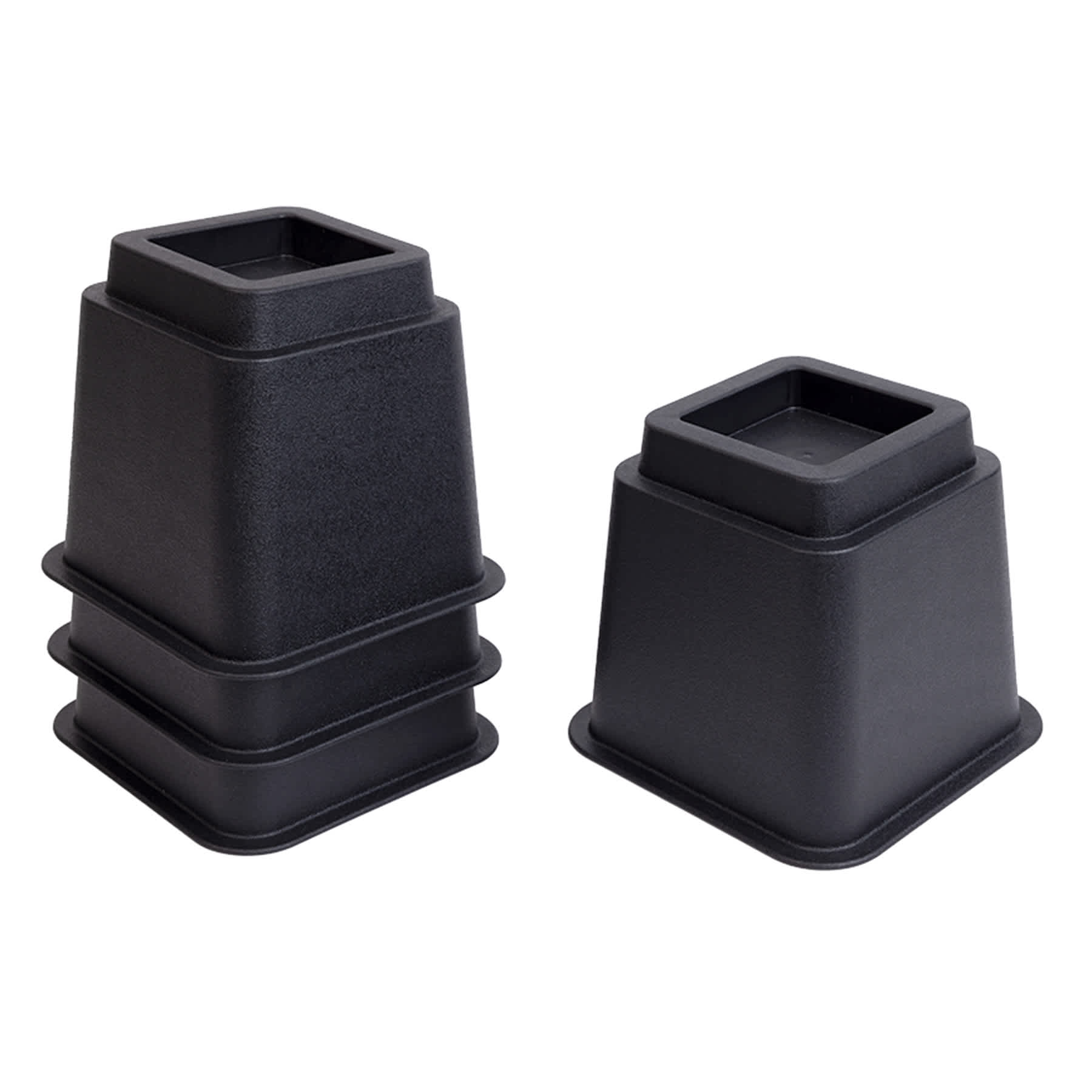 Black Bed Risers
