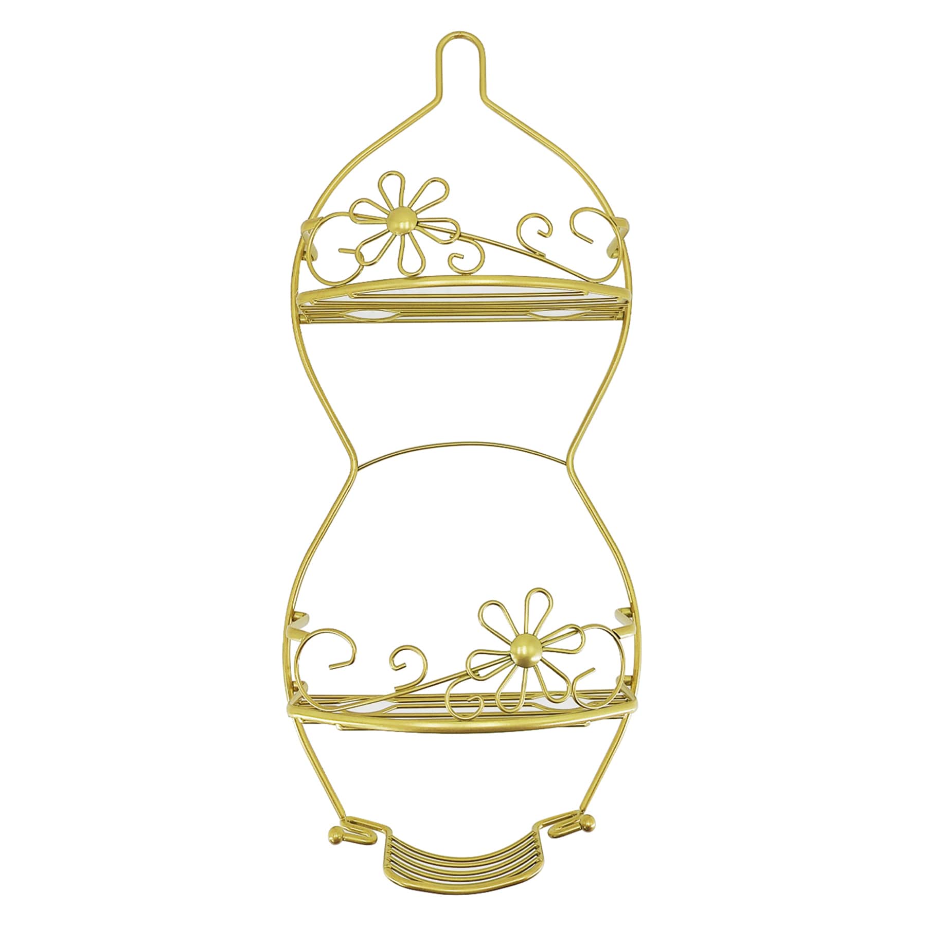 Gold Petals Max Shower Caddy