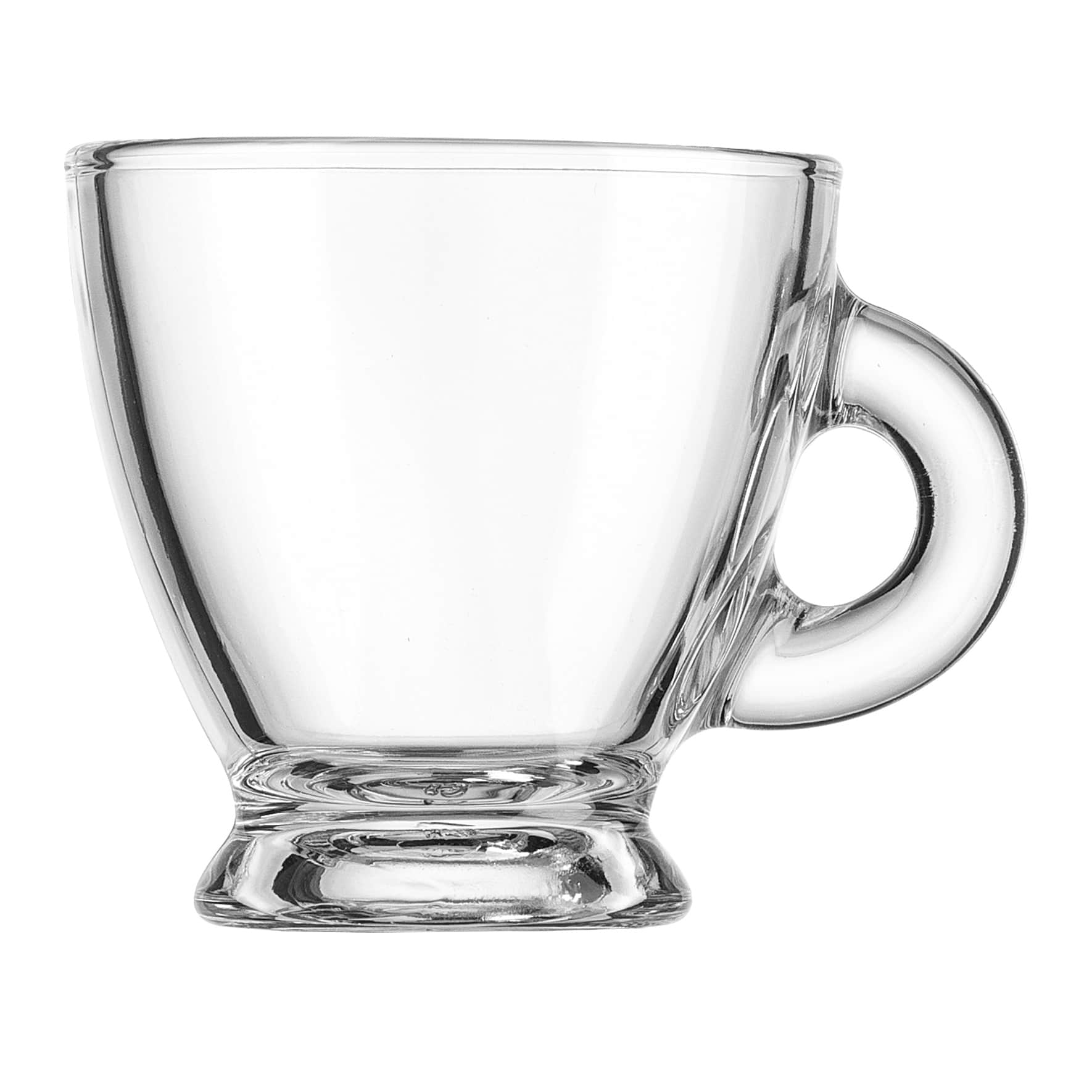 Set of 6 Barista Espresso Mugs, 4oz