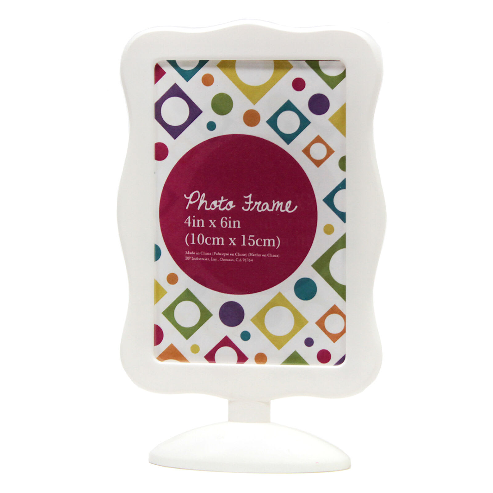 White Tabletop Picture Frame, 4x6