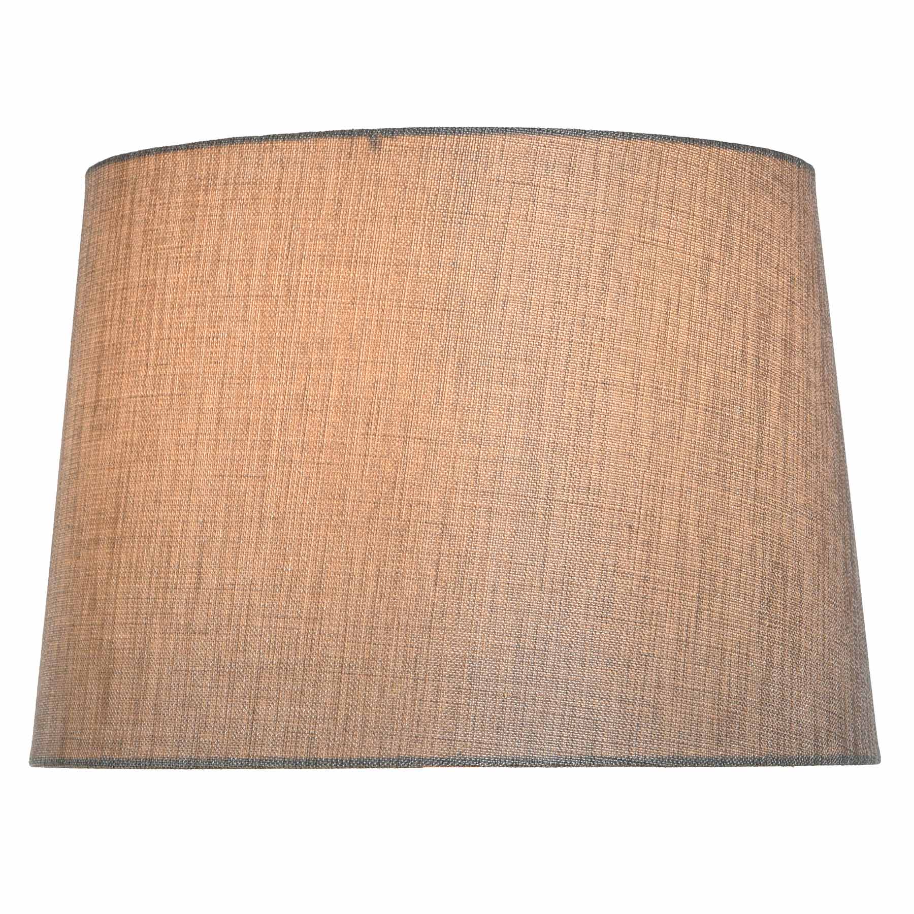Light Grey Medium Table Lamp Shade, 14x10x12