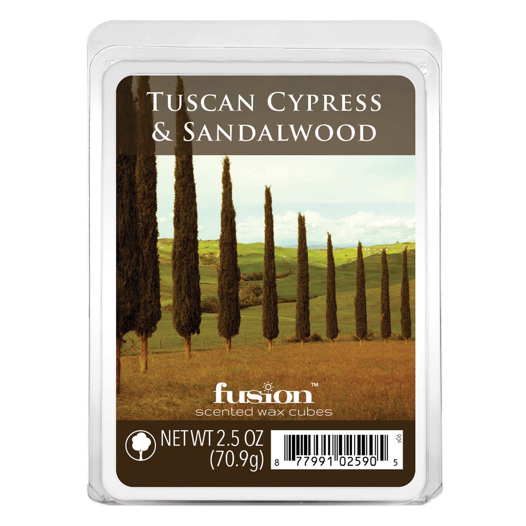 Tuscan Cypress & Sandalwood Scented Wax Melts, 2.5oz