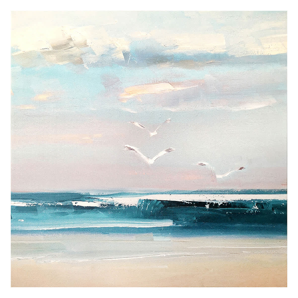 Summer Soar Canvas Wall Art, 16"