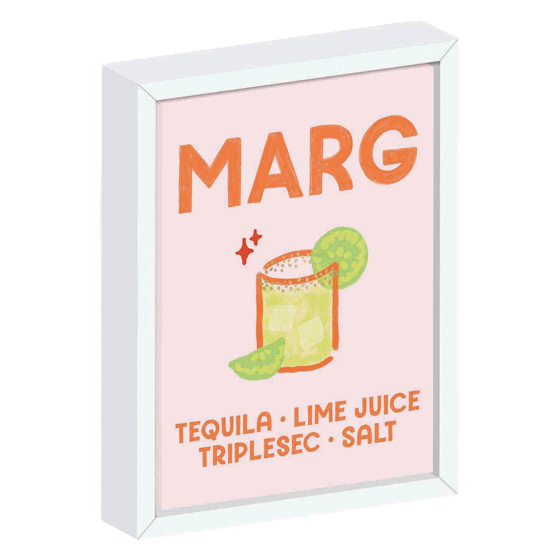 Margarita Canvas Table Art, 5x7