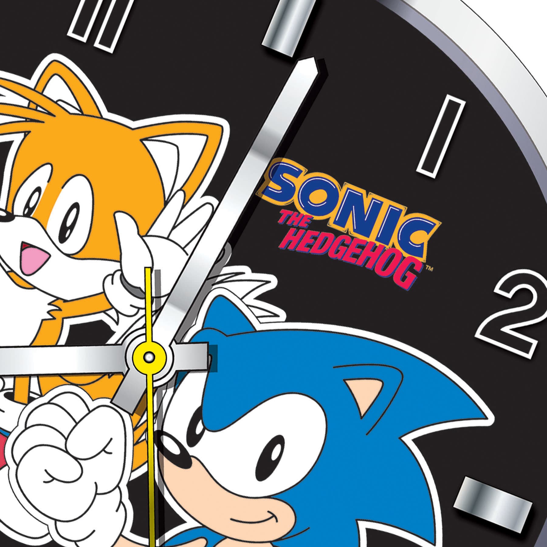 Sonic Tails Round Wall Clock, 10"