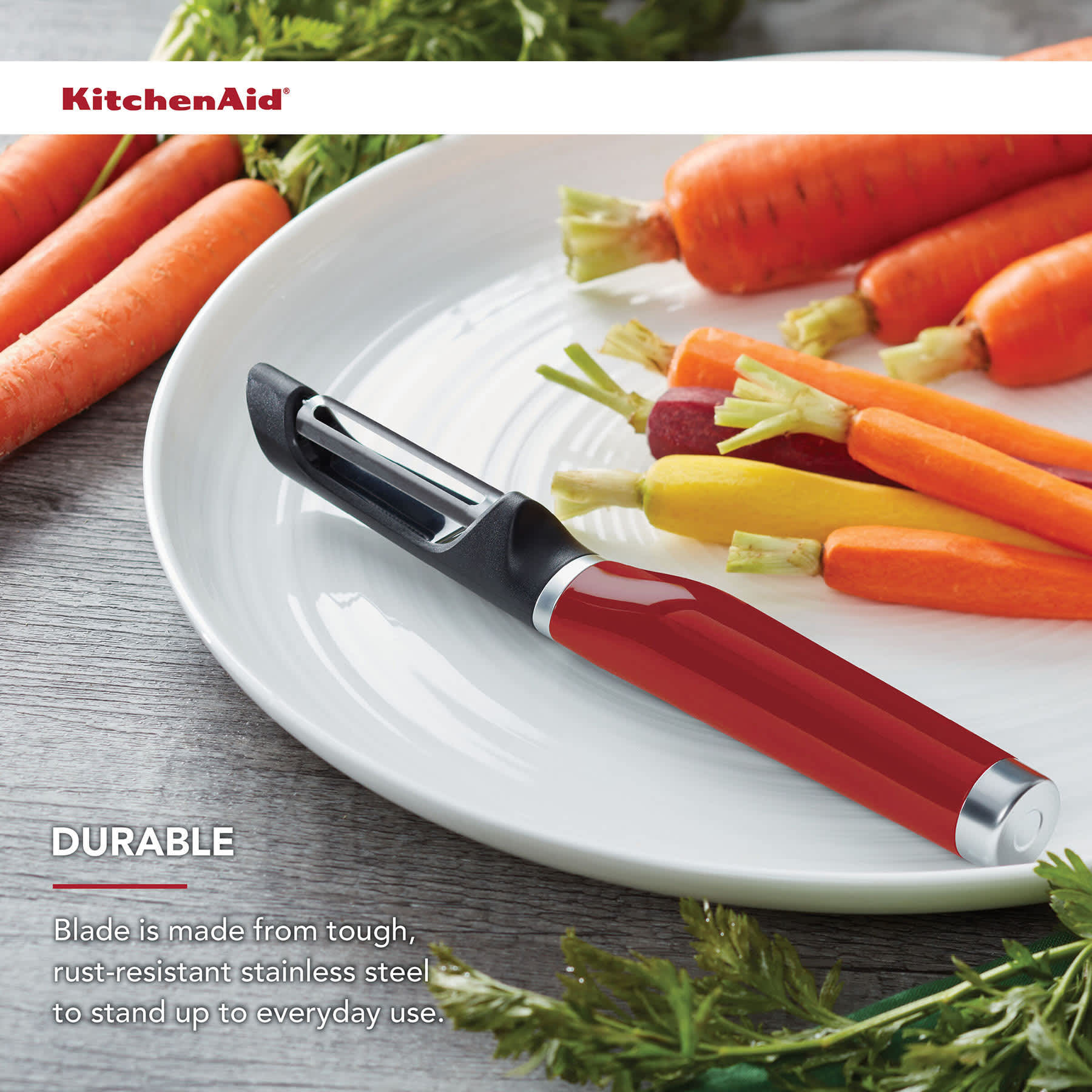 KitchenAid Euro Peeler, Red
