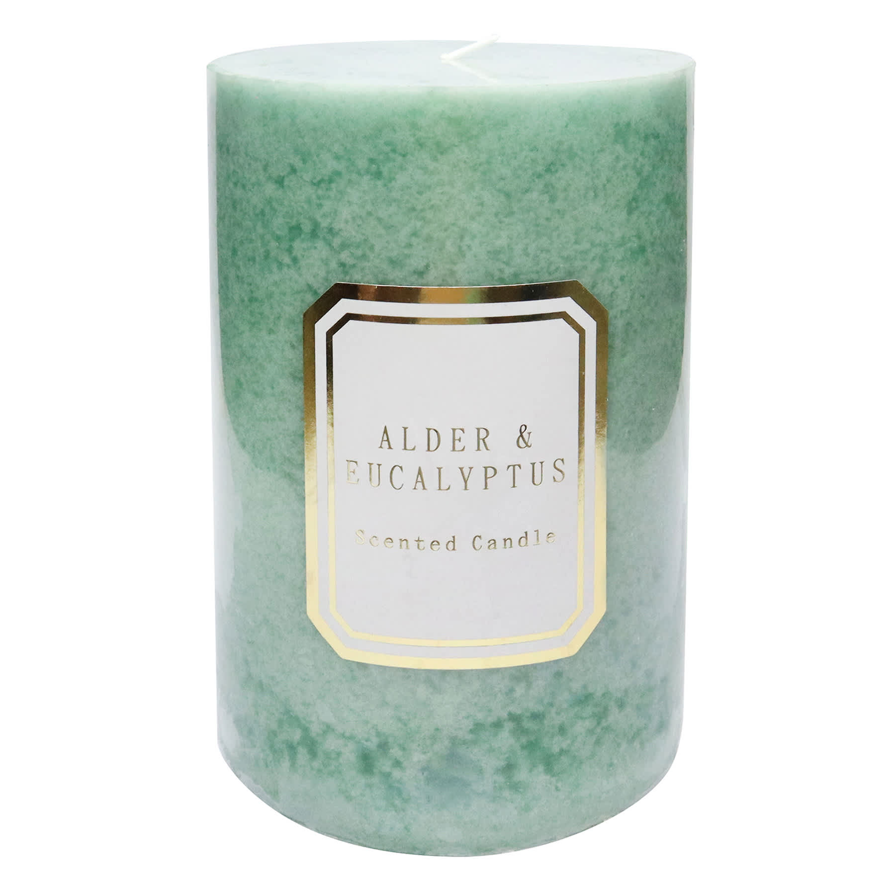 Providence Alder & Eucalyptus Scented Pillar Candle, 4x6