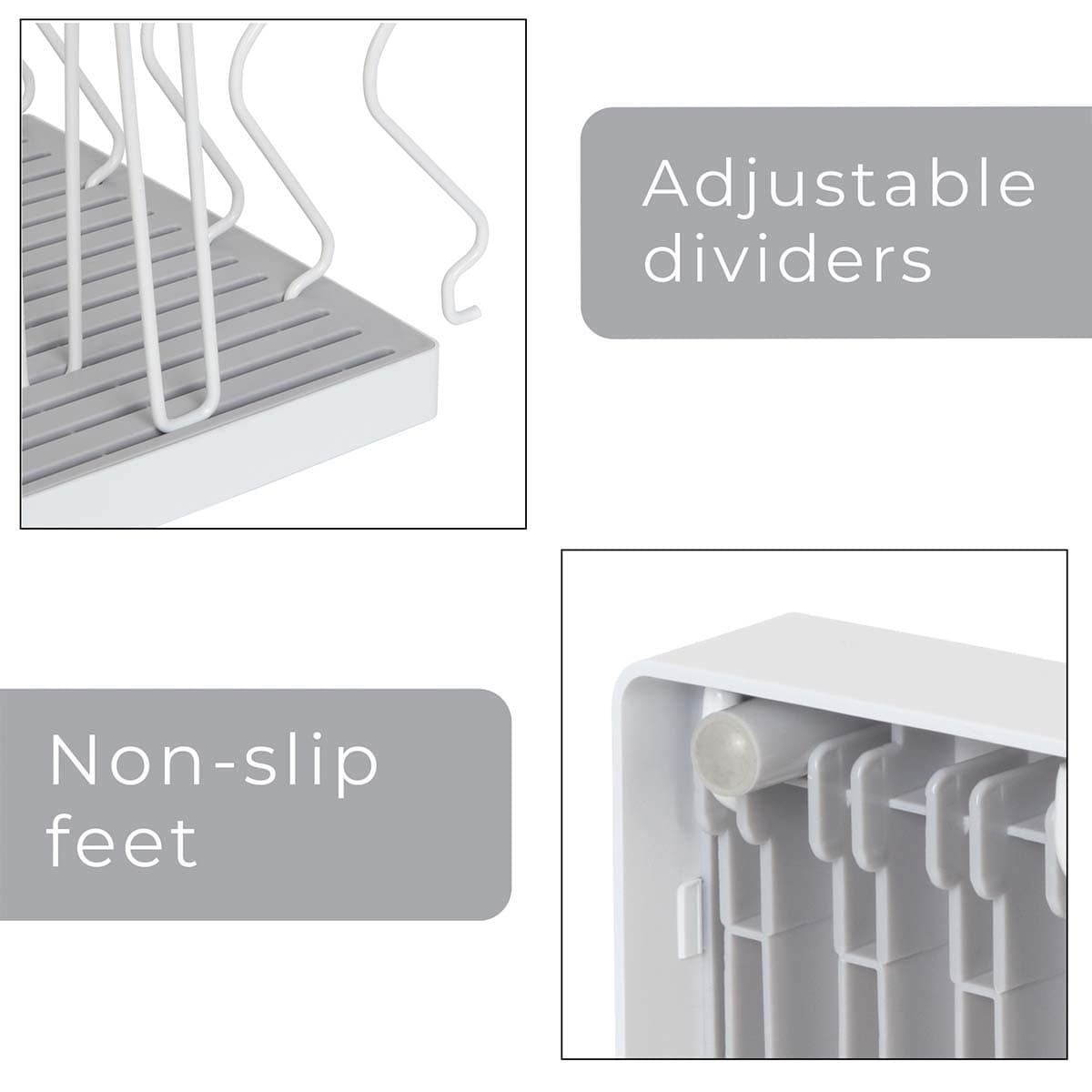 White Cookware Pan Rack