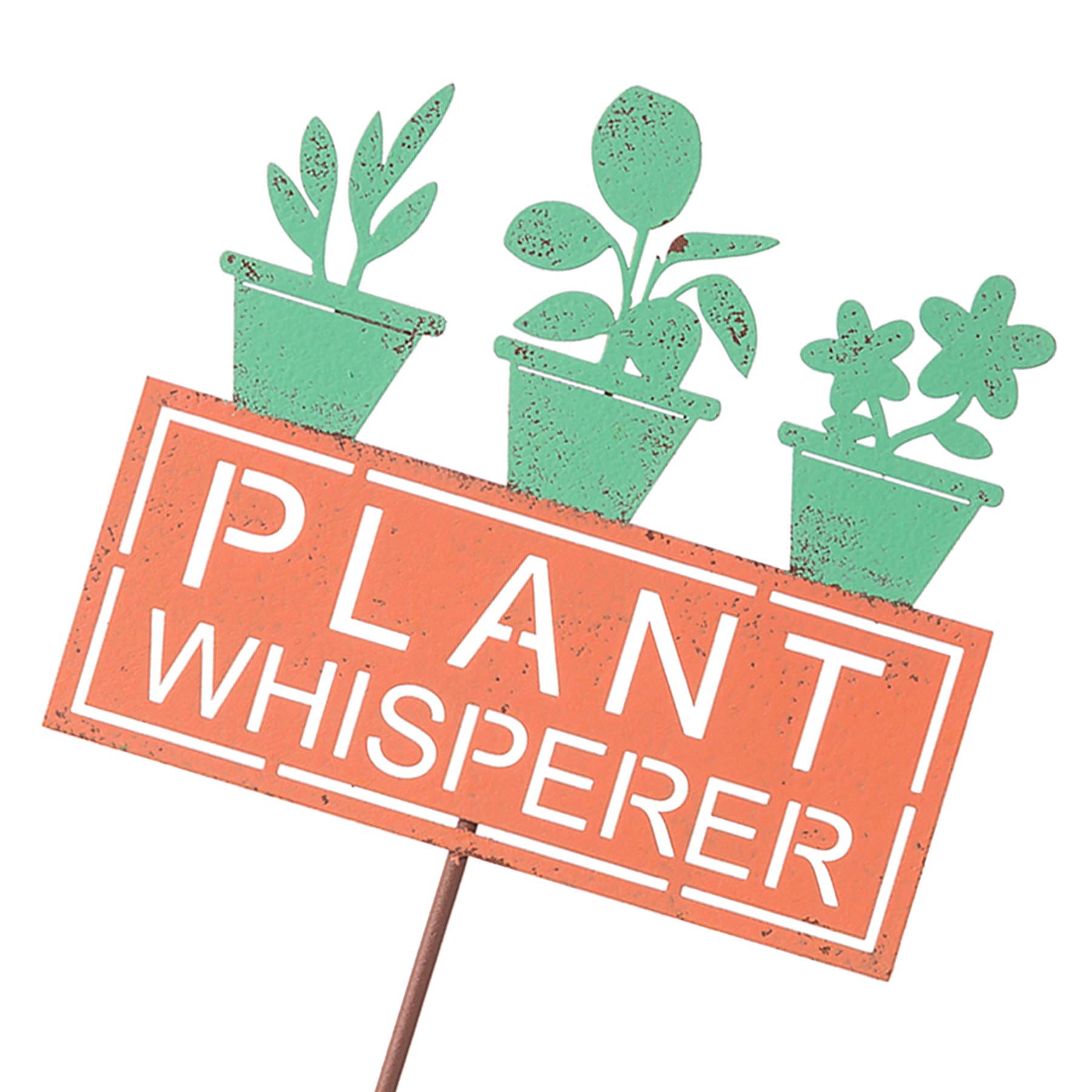 Plant Whisperer Metal Yard Pick, 16"