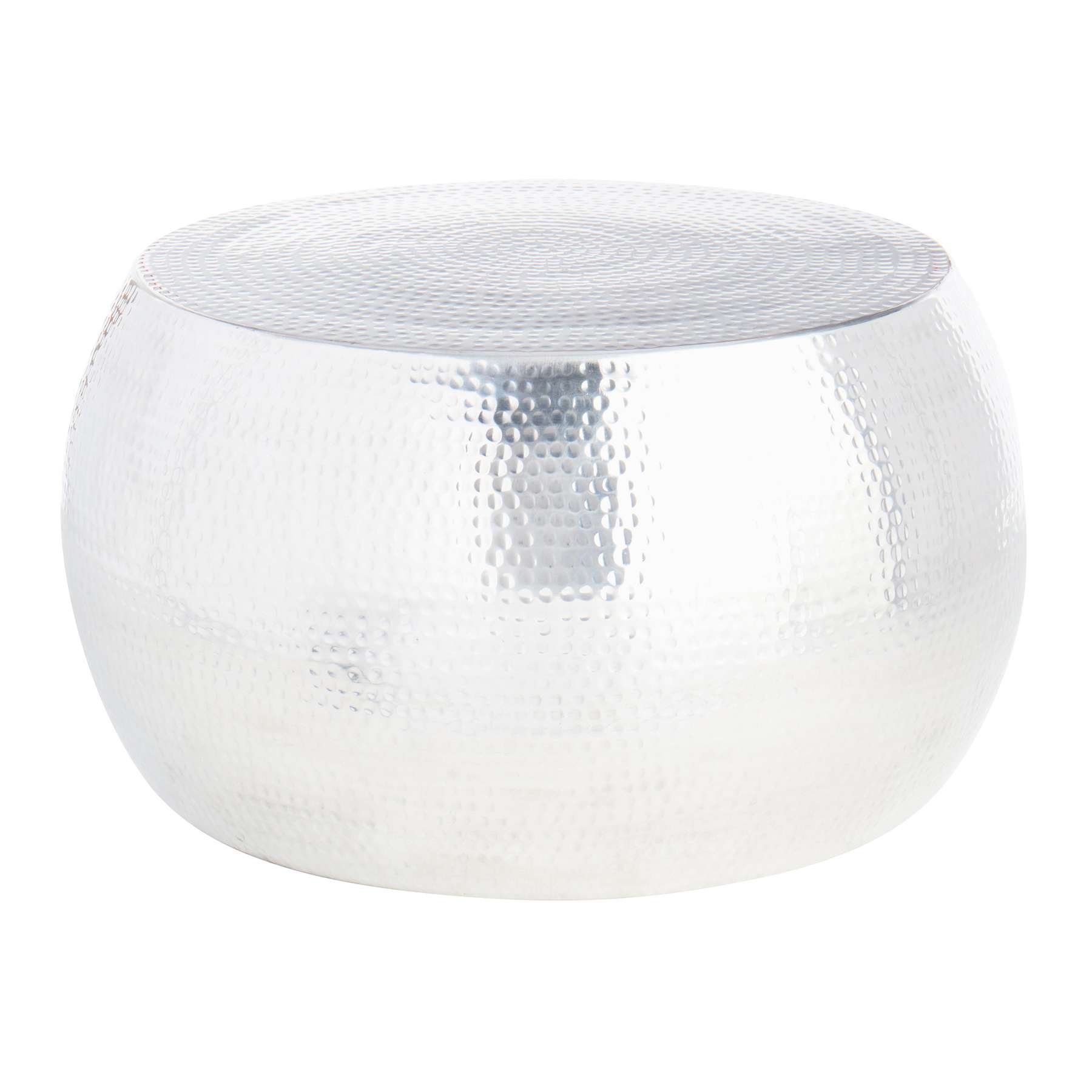 Found & Fable Lana Metal Coffee Table, Metallic