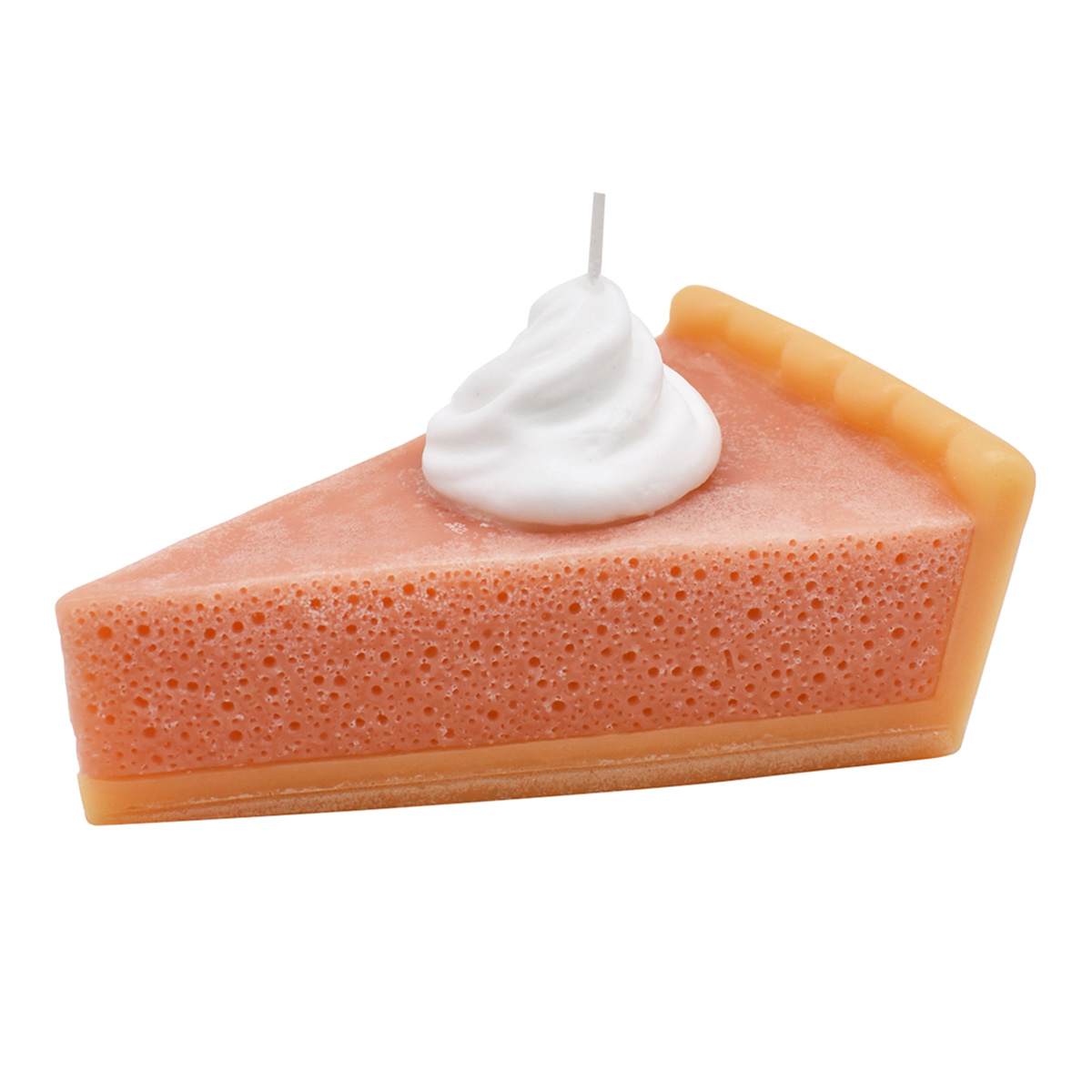Pie Slice Shaped Novelty Candle