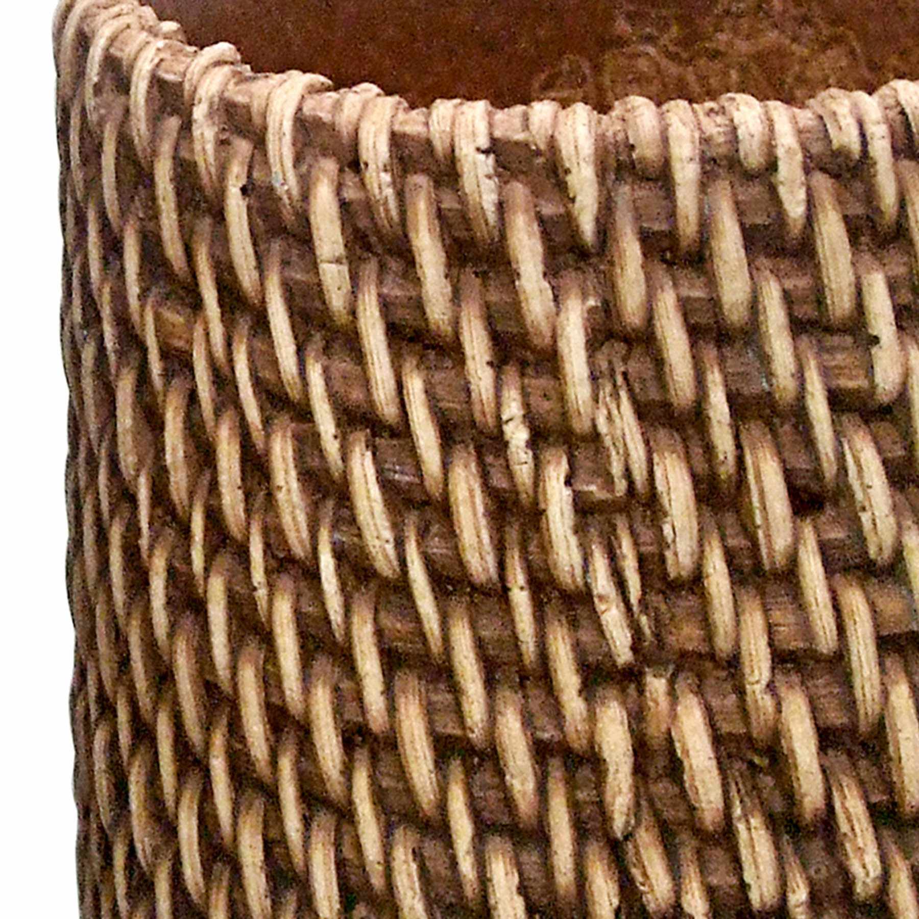 Honeybloom Indoor Burlap Planter, Small