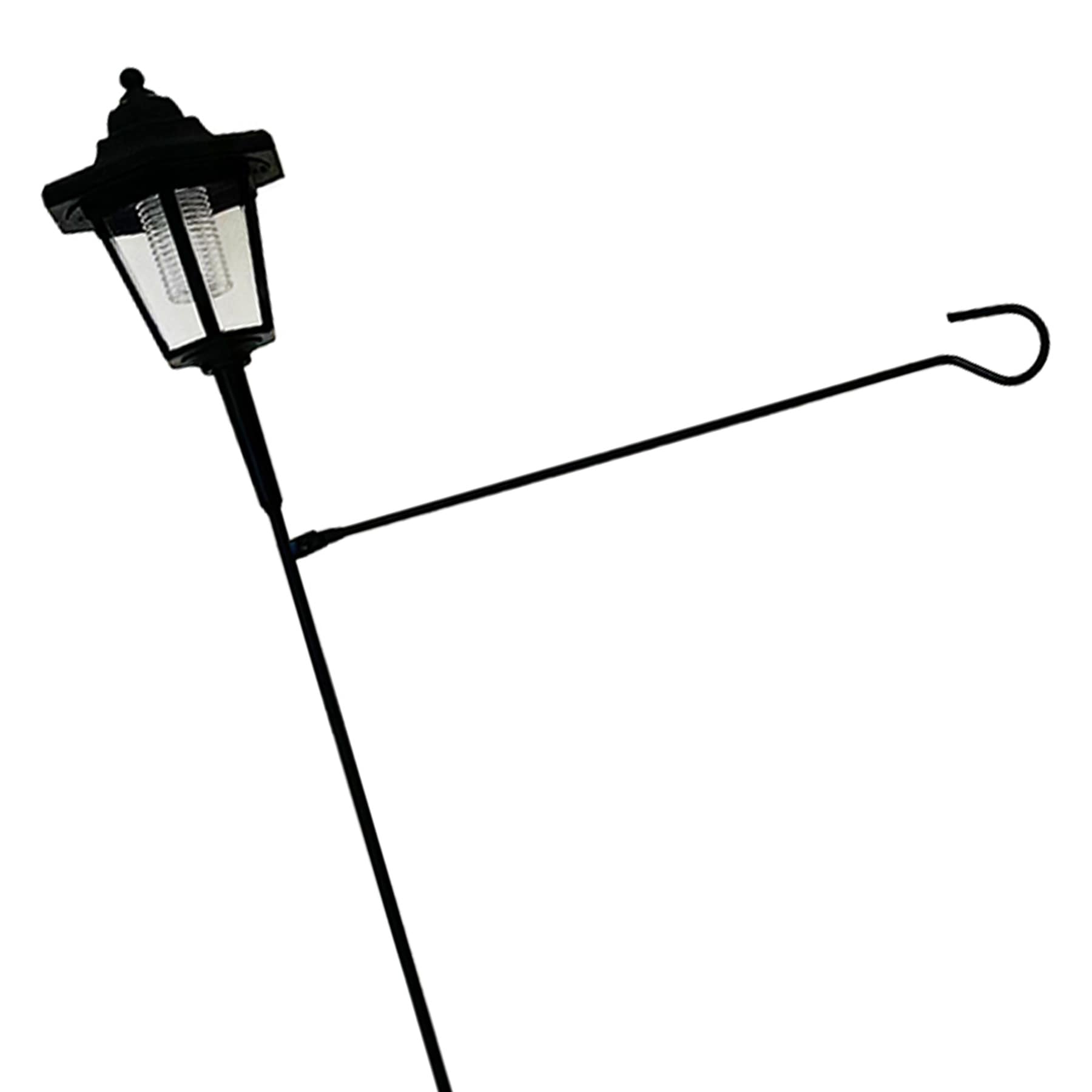 Solar Flag Holder Stake with Solar Light