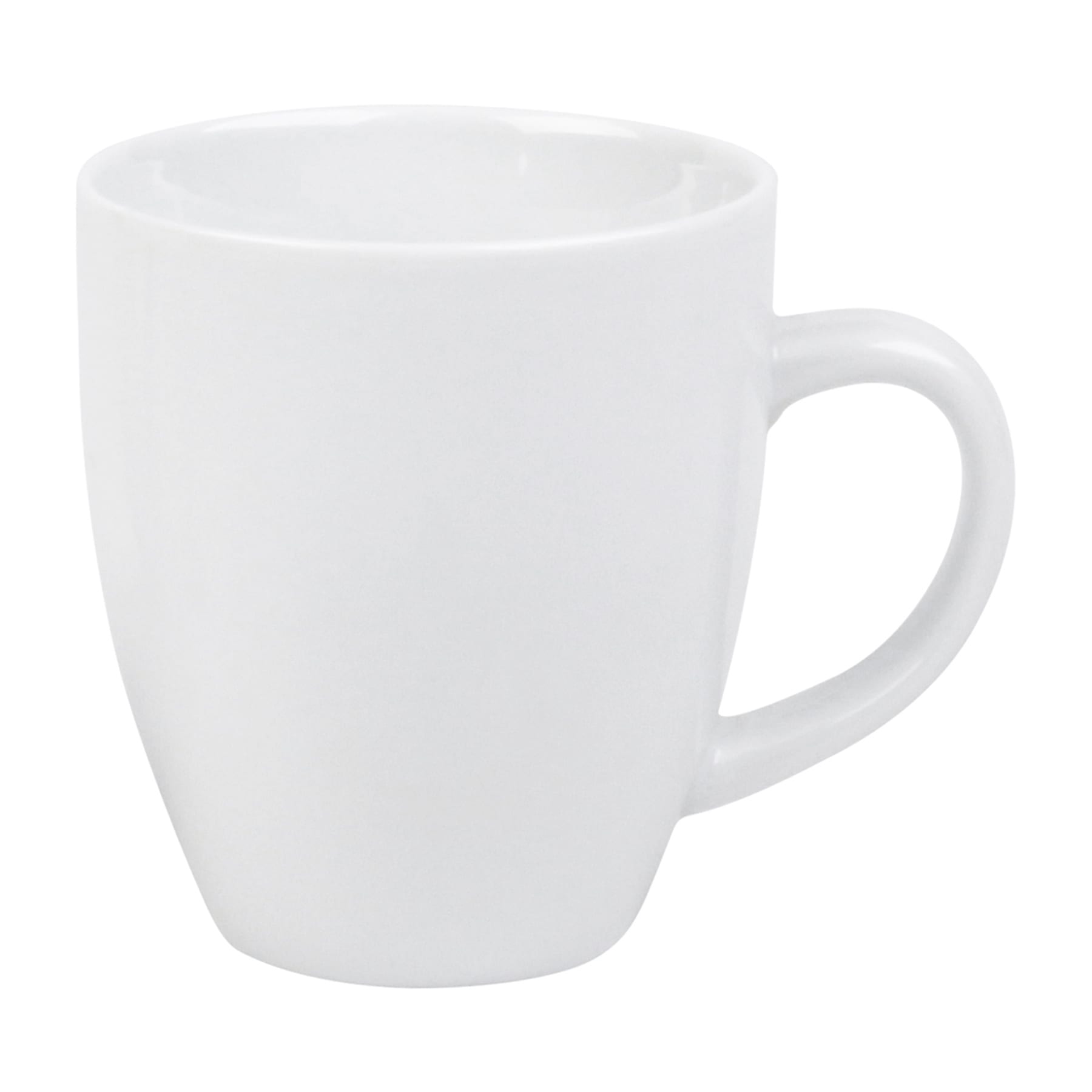 Bistro White Porcelain Mug, 16oz