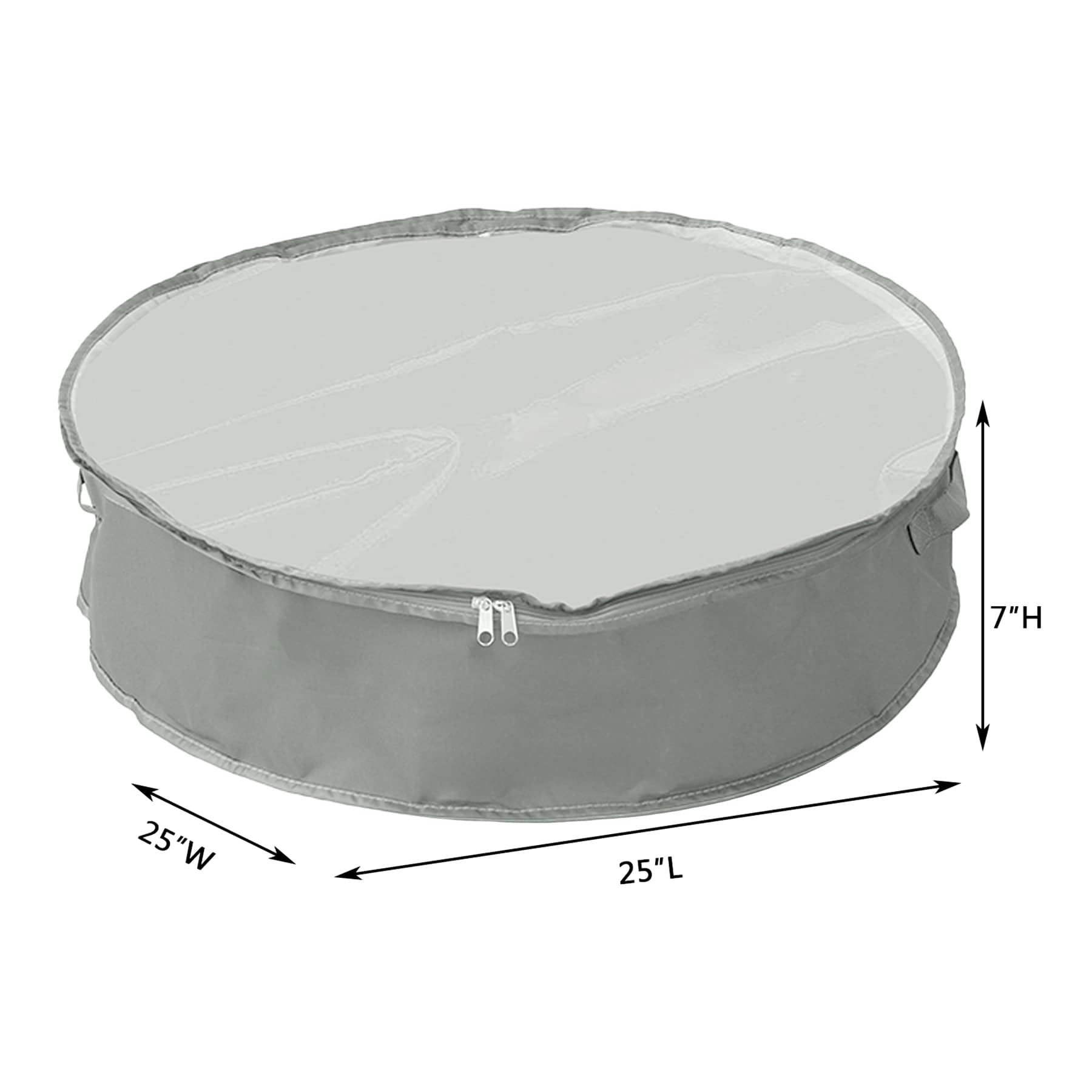 Grey Wreath Storage Bag, 24"