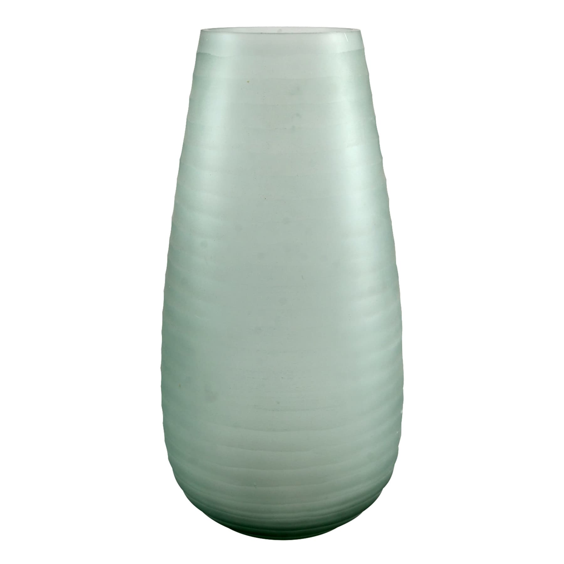 Blue Glass Vase, 14"
