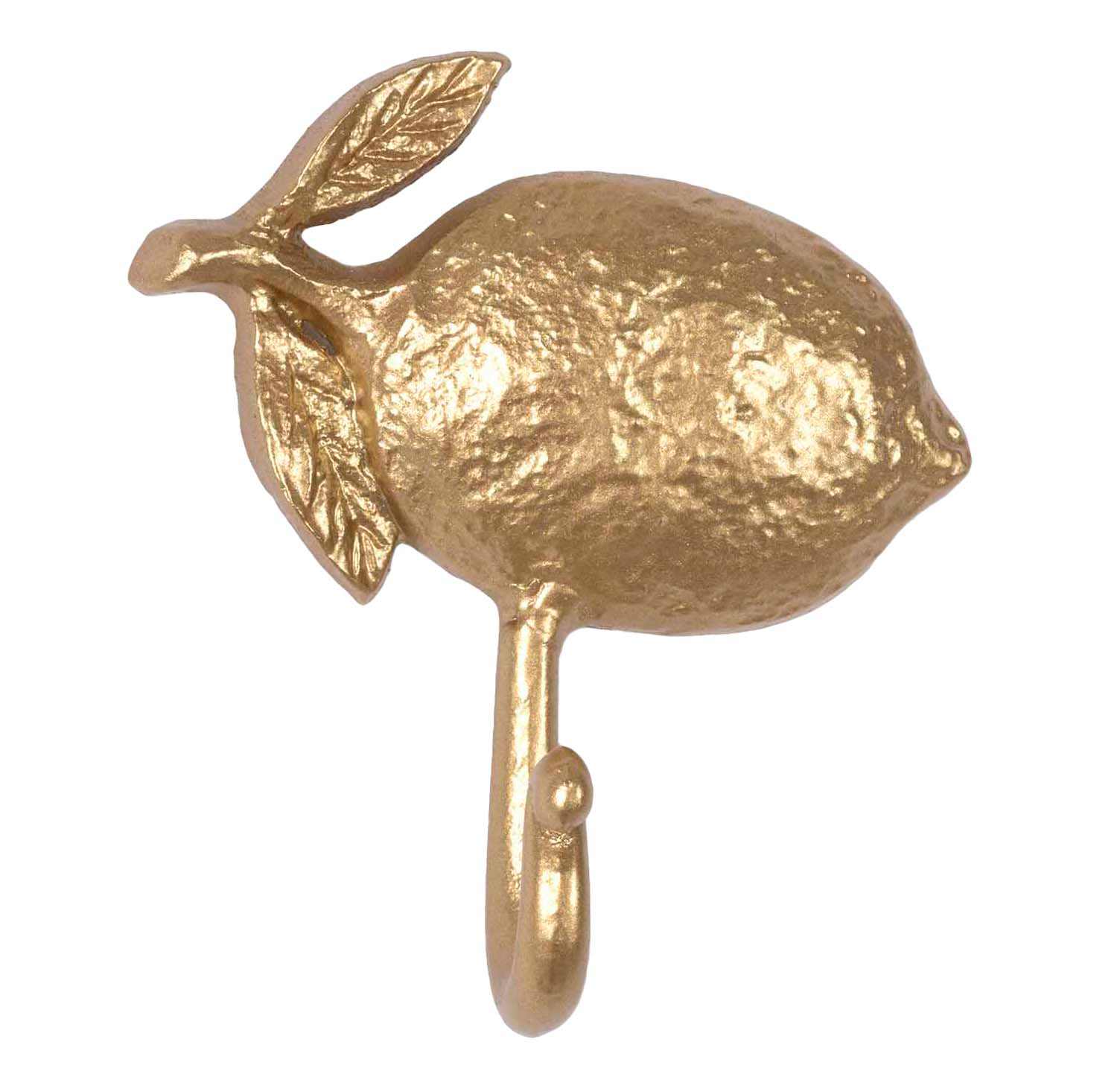 Providence Lemon Gold Metal Wall Hook