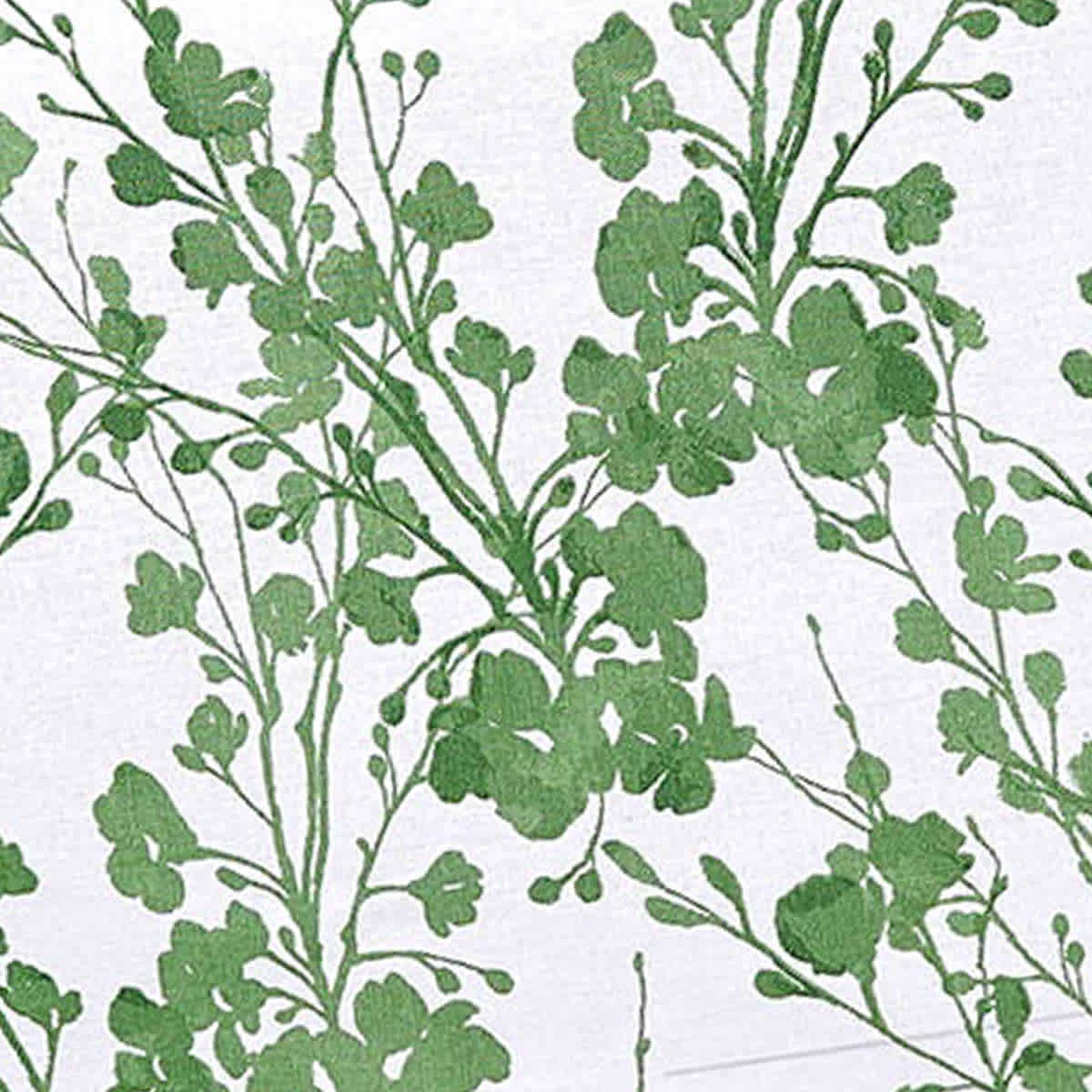 Green Floral Print Tablecloth, 60x104