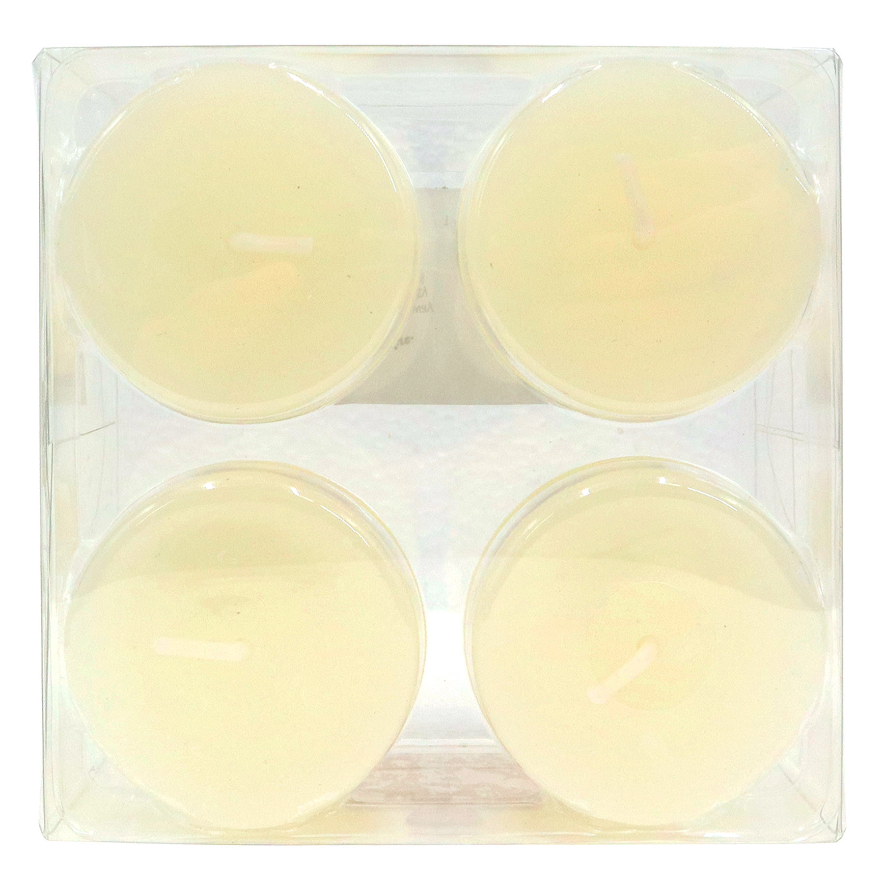 Honeybloom 4-Pack Ivory Unscented Votive Candles