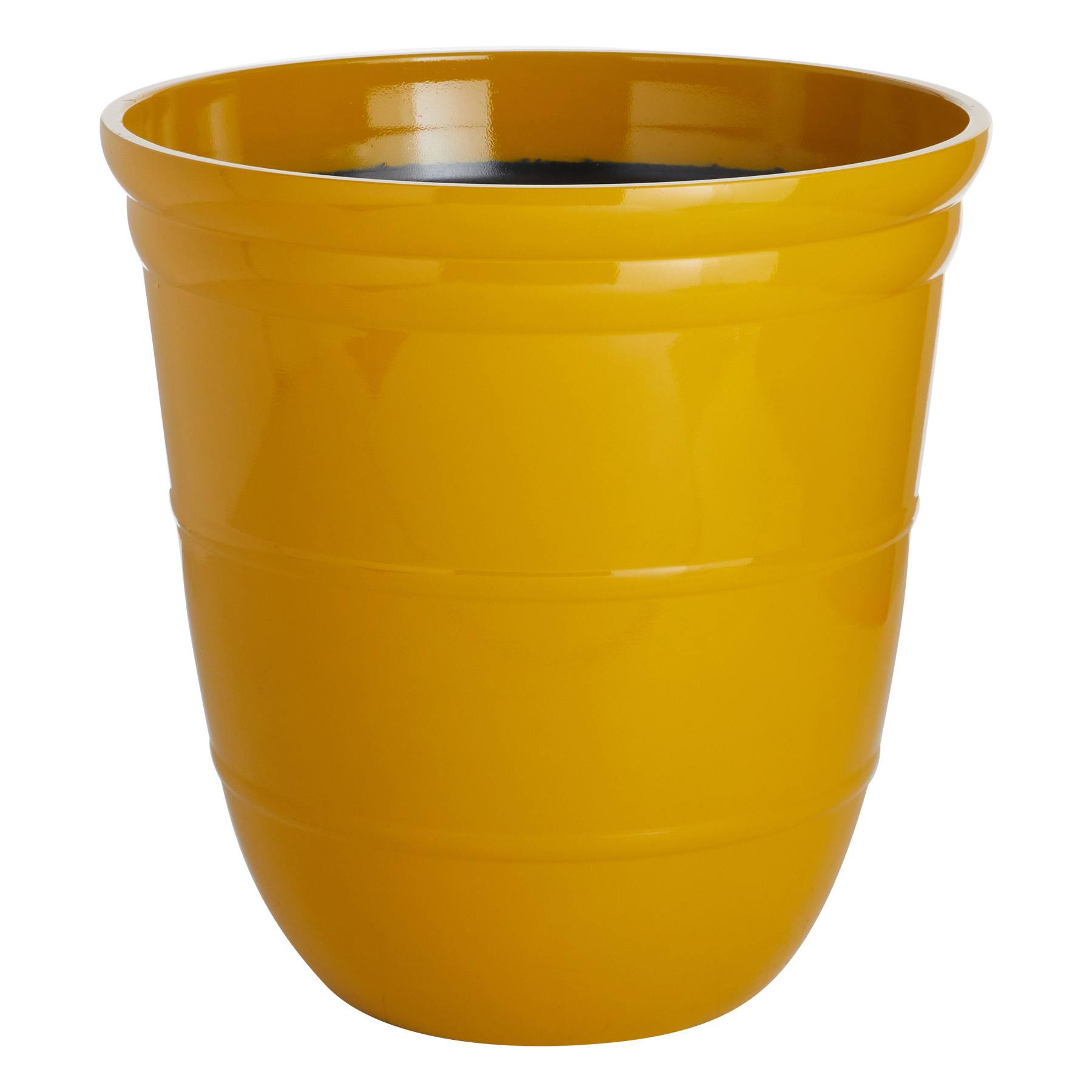 Honeybloom Ares Orange Outdoor Planter, Medium