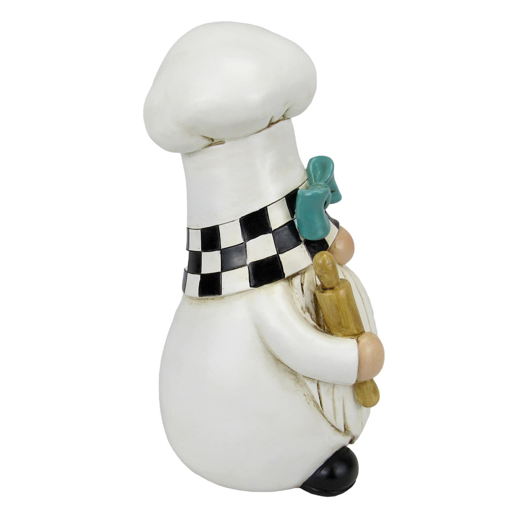 Chef Gnome Outdoor Garden Statue, 10"
