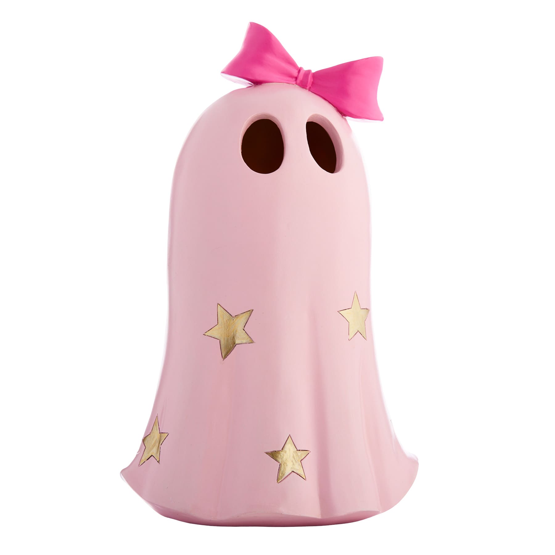 Hey Boo! Pink Ghost with Bowknot, 9.8"