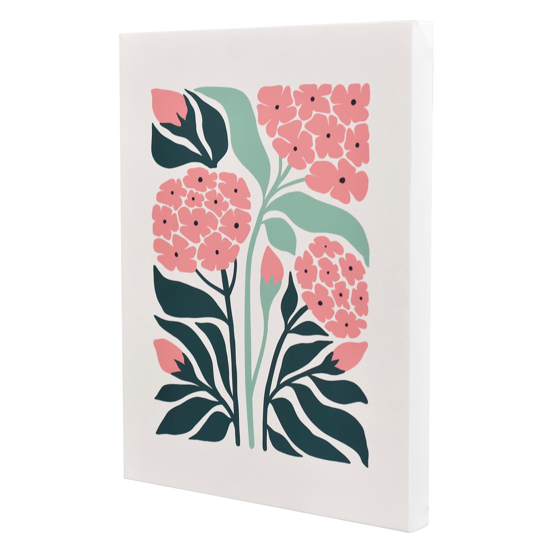 Bunched Flowers Canvas Wall Art, 12x16