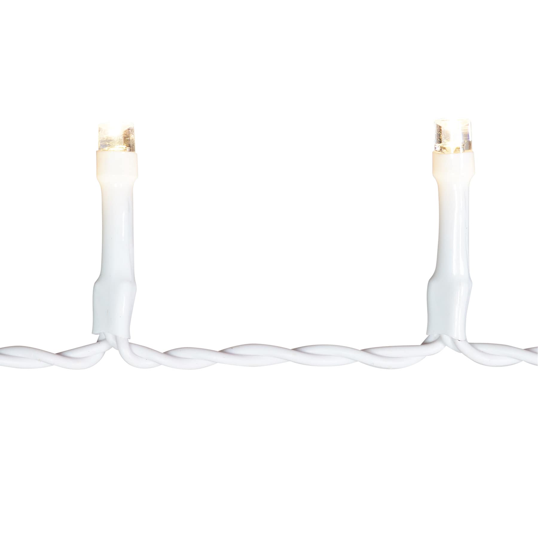 LED White Micro Curtain Lights, 8-Functions
