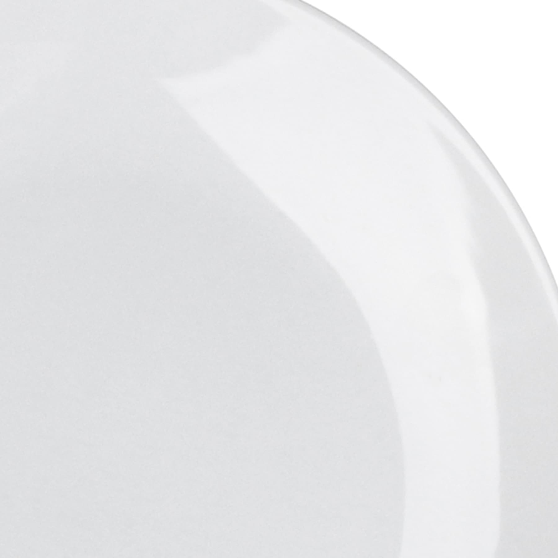Super White Porcelain Coupe Salad Plate, 8"