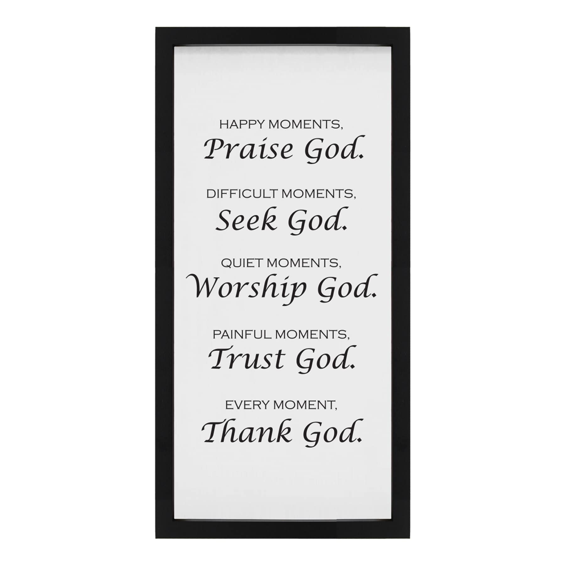 Religious Wall Sign, 10x20