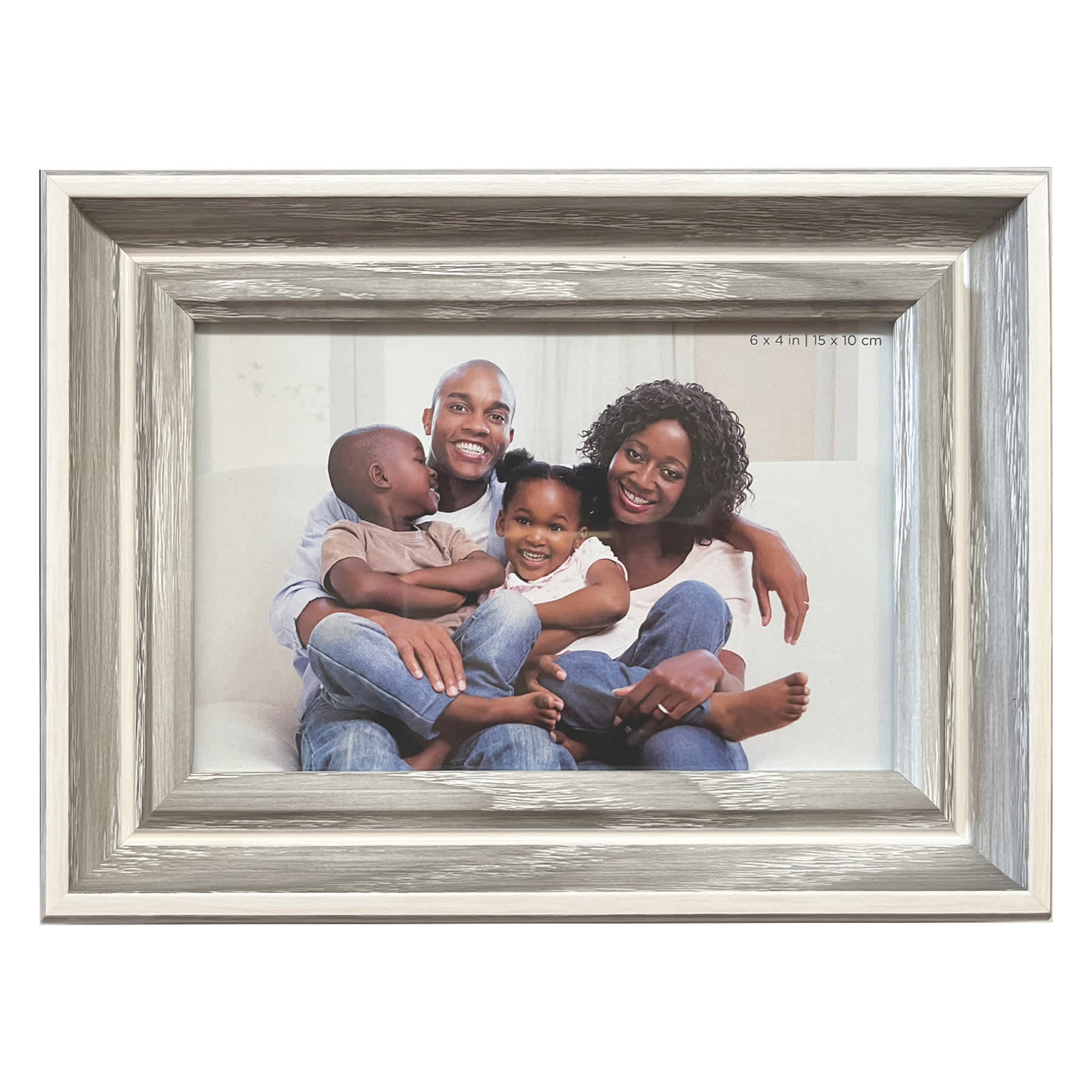 Multi-Tone Tabletop Picture Frame, 4x6