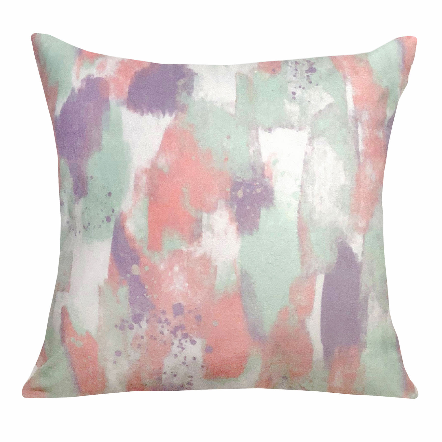 Tiny Dreamers Painterly Galaxy Print Throw Pillow, 16"