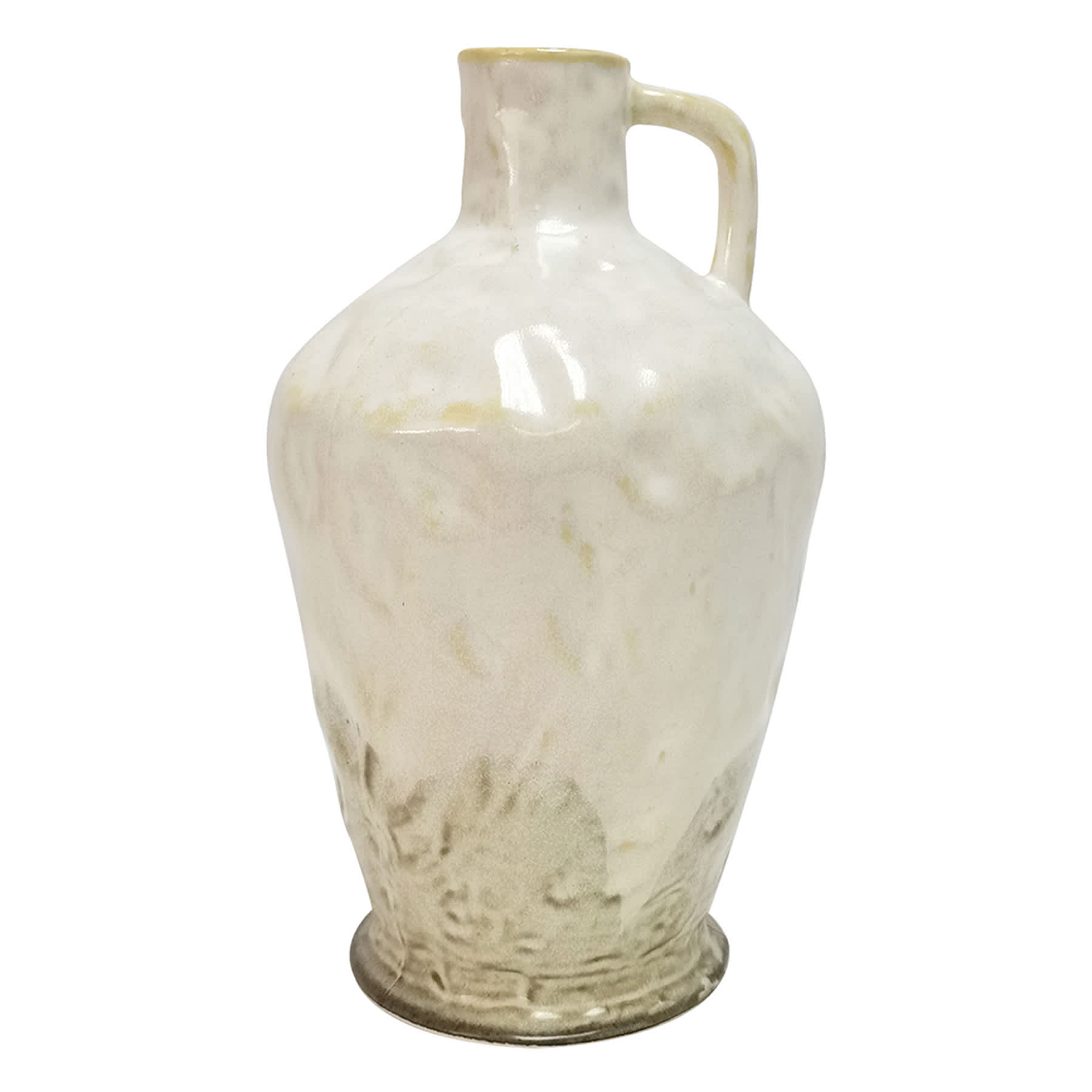 White Ceramic Vase, 11"
