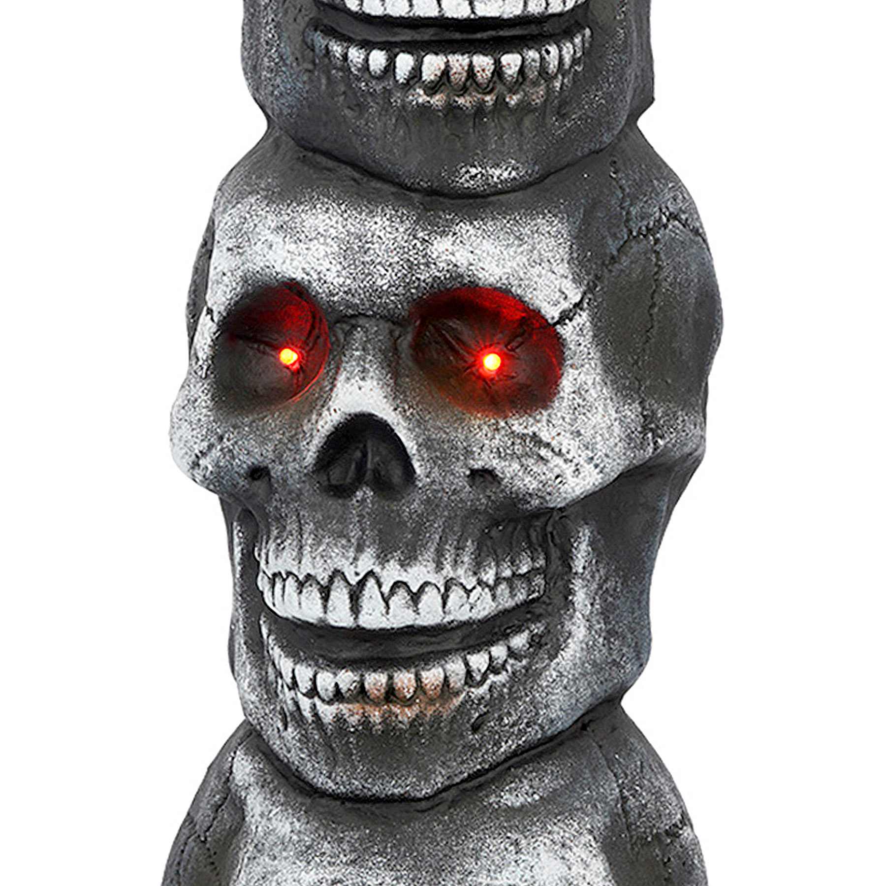 LED Stacked Skull Blow Mold, 28"