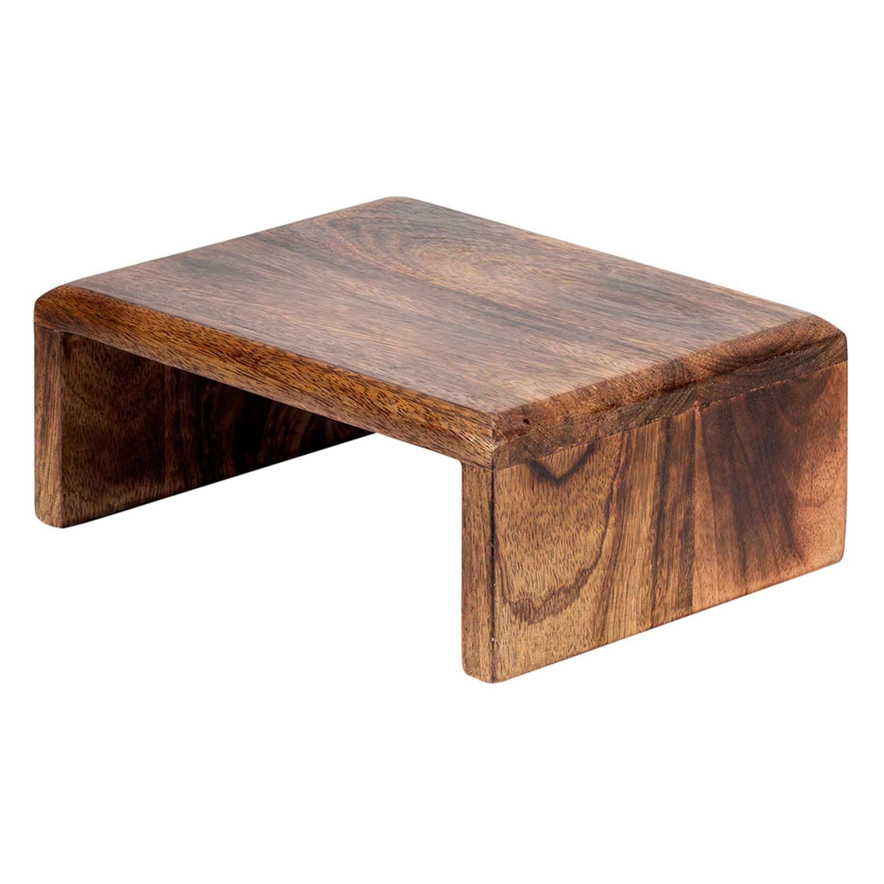 Brown Wooden Riser, 8.5x7x3.2